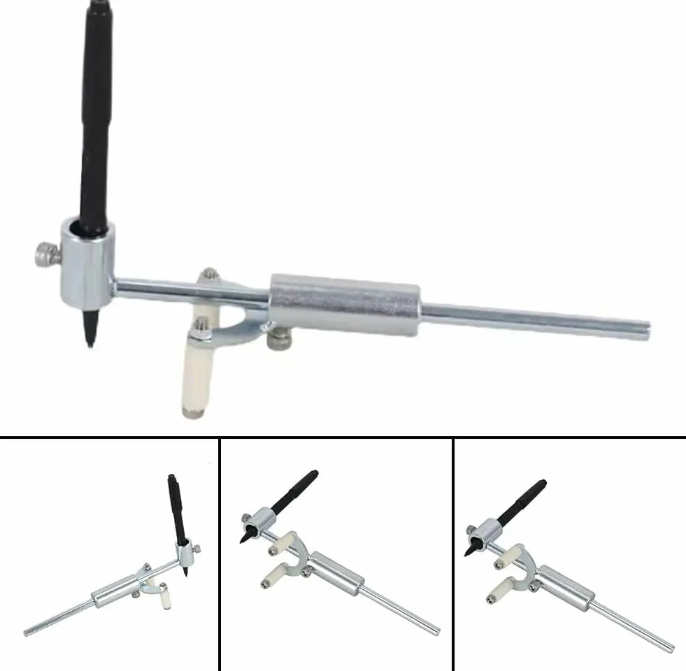 Automobile Dent Repair Wheel Arch Car Body Line Marking Tools, Scriber parallelo in lamiera, Raschietto per sopracciglia per ruote auto