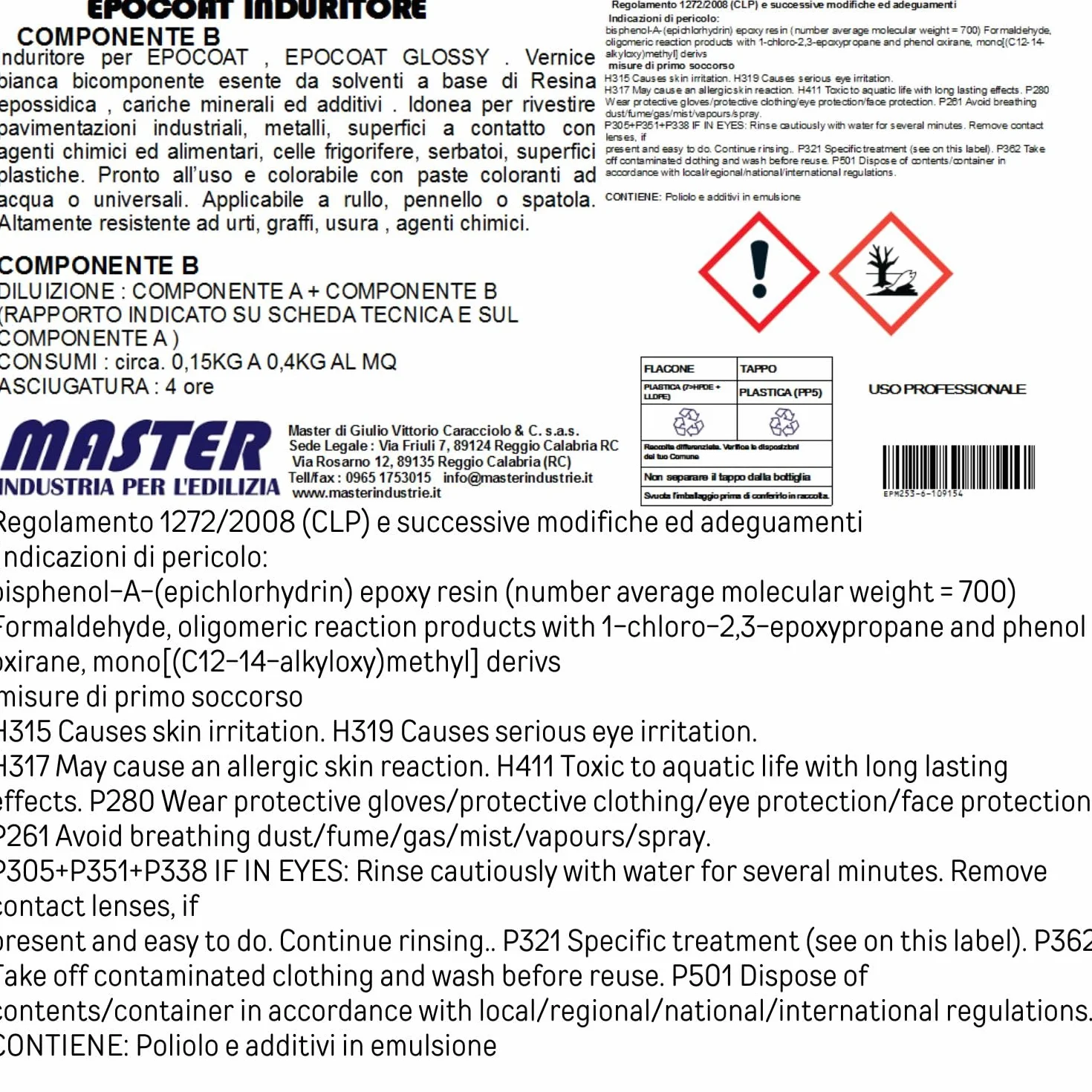 GENERICO Resina Epossidica Colorata per Pavimenti 6 Kg Resa 50-60 Mq (EpoCoat) - Alta Resistenza Chimica, Ideale per Cemento, Garage, Capannoni, A Rullo o Spatola (RAL 7044)