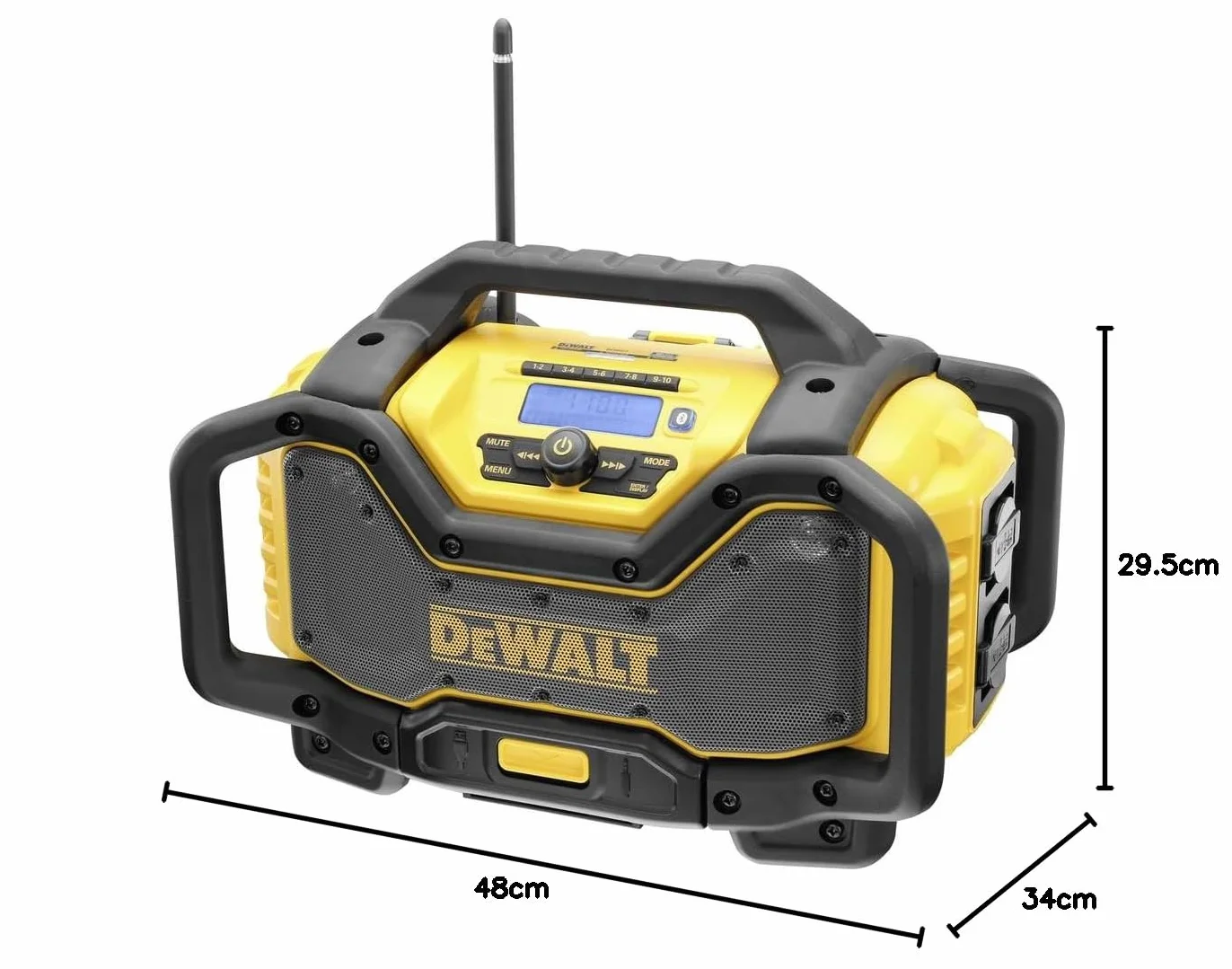 DeWalt DCR027-QW XR DAB+ Radio/lade