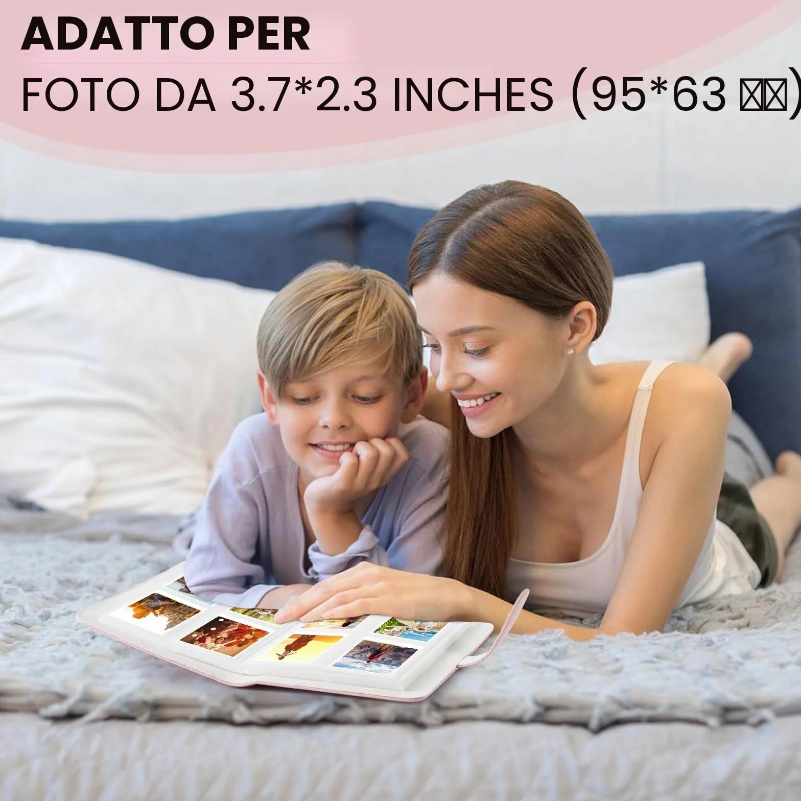Album Fotografico 256 Tasche pour Fujifilm Instax Mini 7s 8 8+ 9 11 25 26 50s 70 90, Polaroid Zink, Kodak