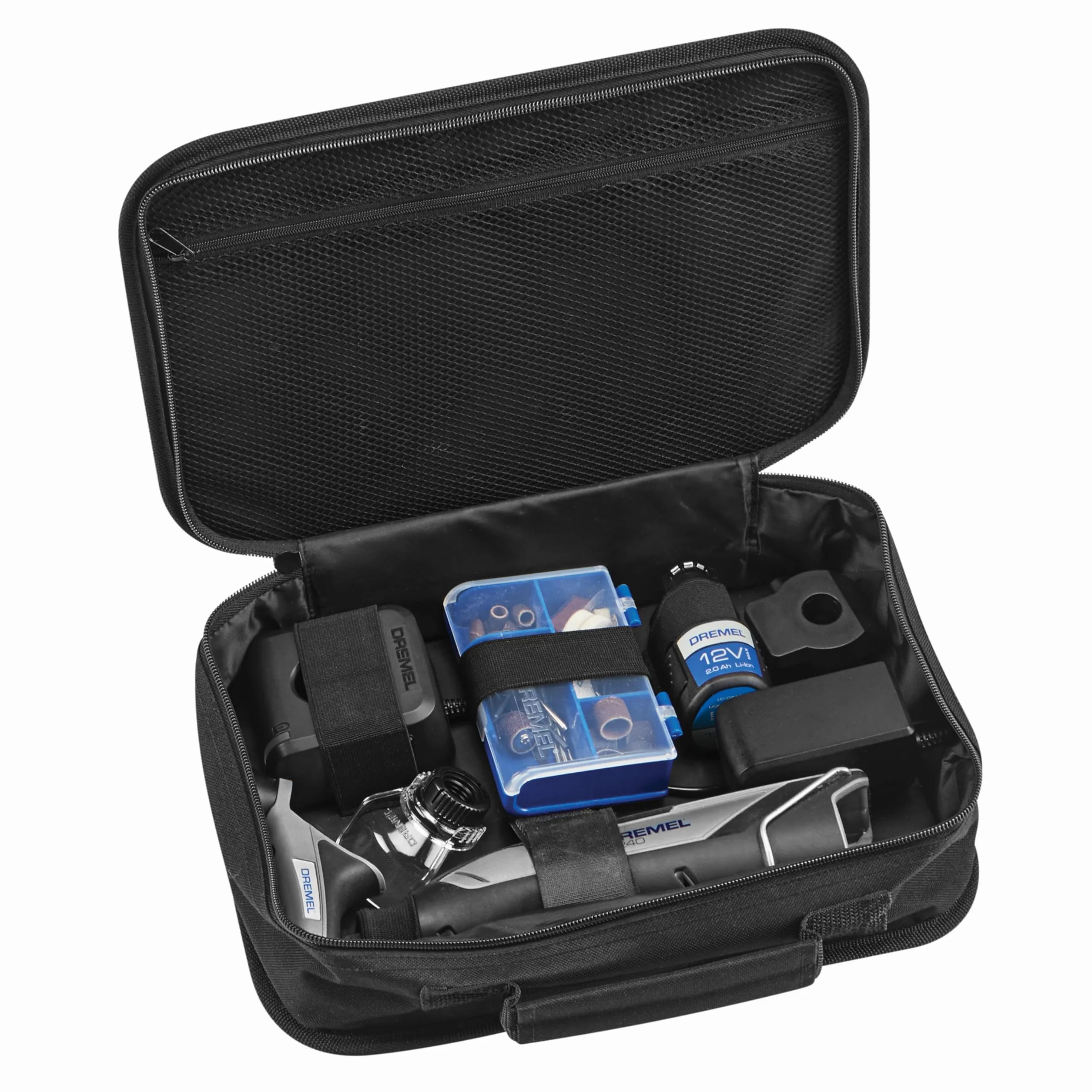 Dremel 8240 Multiutensile a batteria al litio 12V 2Ah Utensile rotativo 45 accessori