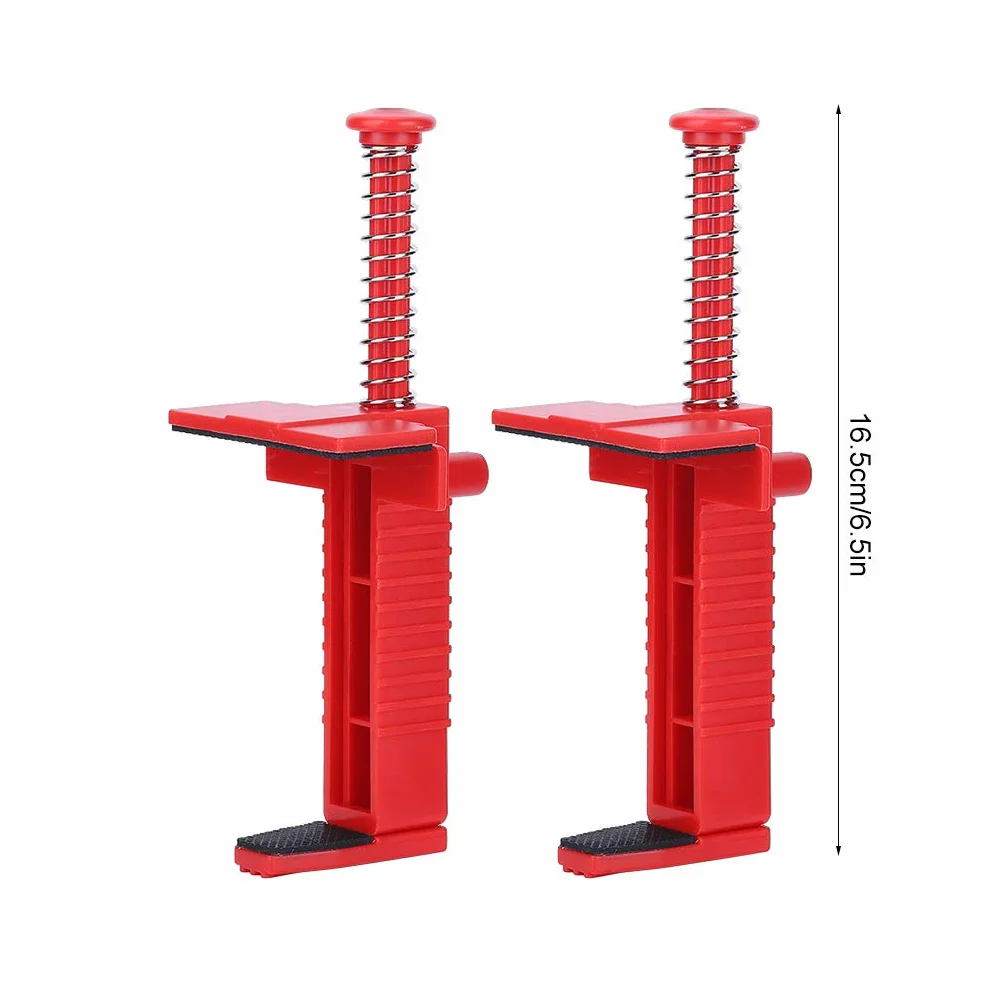 2PCS Brick Liner Runner Wire Drawer Strumento di misurazione per muratura Livellamento con Antiscivolo Strumento di misurazione per Pad Accessorio di ingegneria(Red)