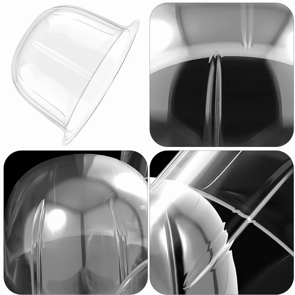 Supporto Per Berretti Da Baseball Trasparente 8.27X8.27X5.51In Set Da 12 Pezzi Supporto Interno in Plastica Per Modellare Cappelli Organizer Per Conservazione E Protezione