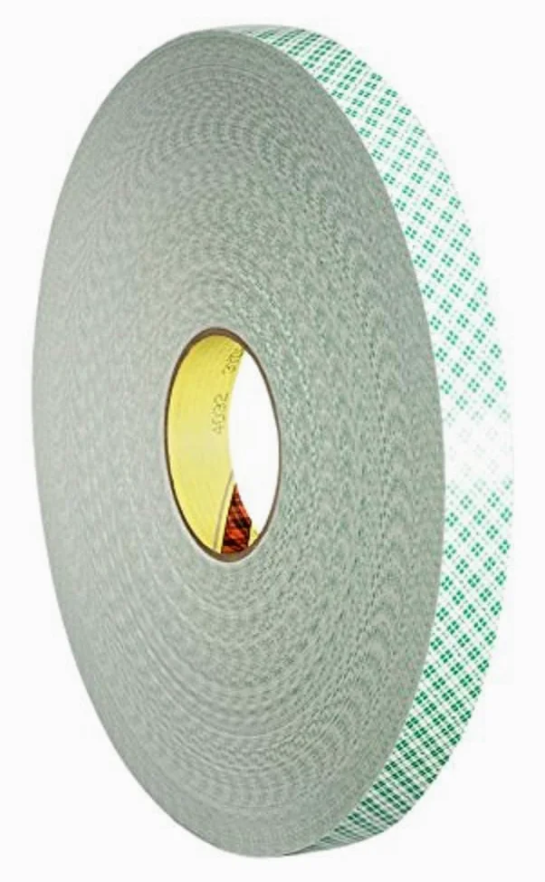 3M 4032 Nastro Biadesivo in Schiuma di Uretano, 38 mm X 66 m, 6 Pezzi