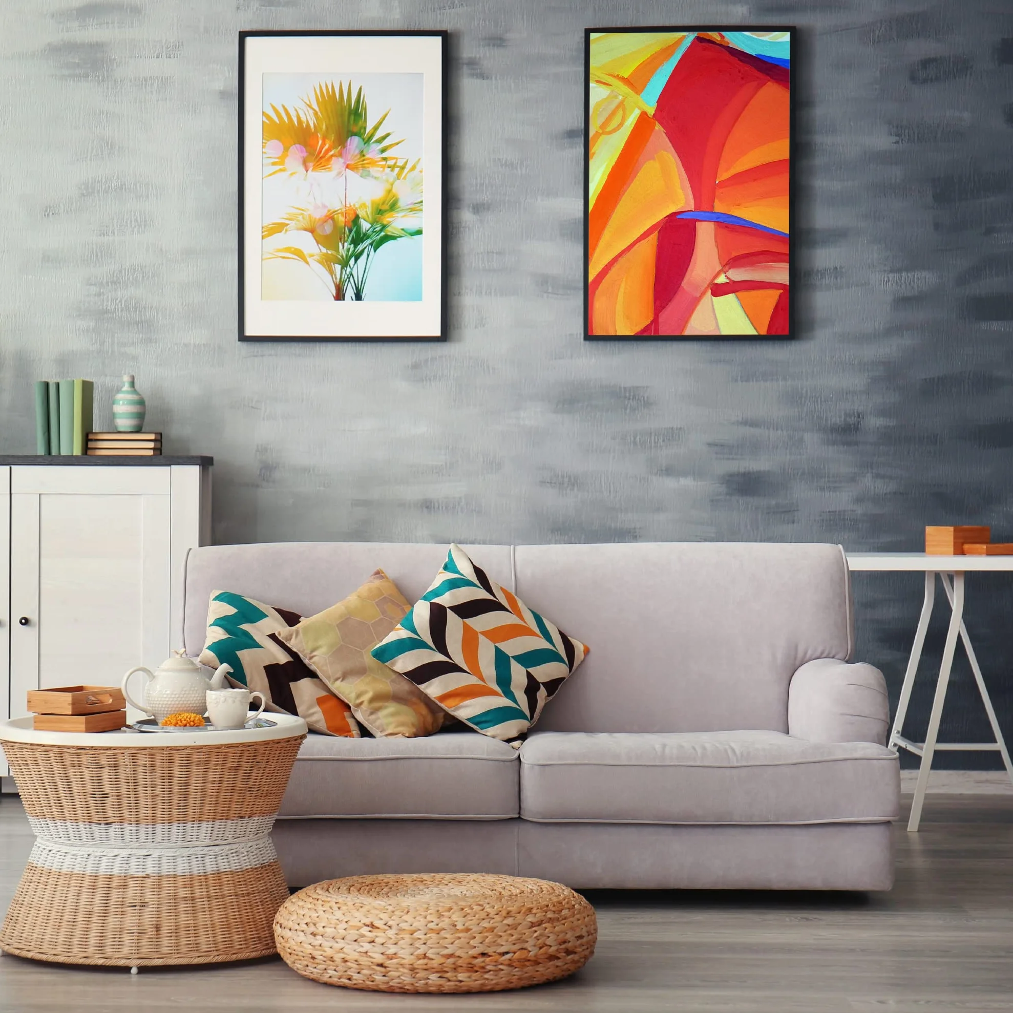 Zenacolor Tela per Dipingere - Set di 28 Tele per Dipingere Multidimensionale 13x18, 20x25, 24x20 30x40 - Canvas 100% Cotone - 28 Telo Pittura per Colori Acrilici, ad Olio, Tempere