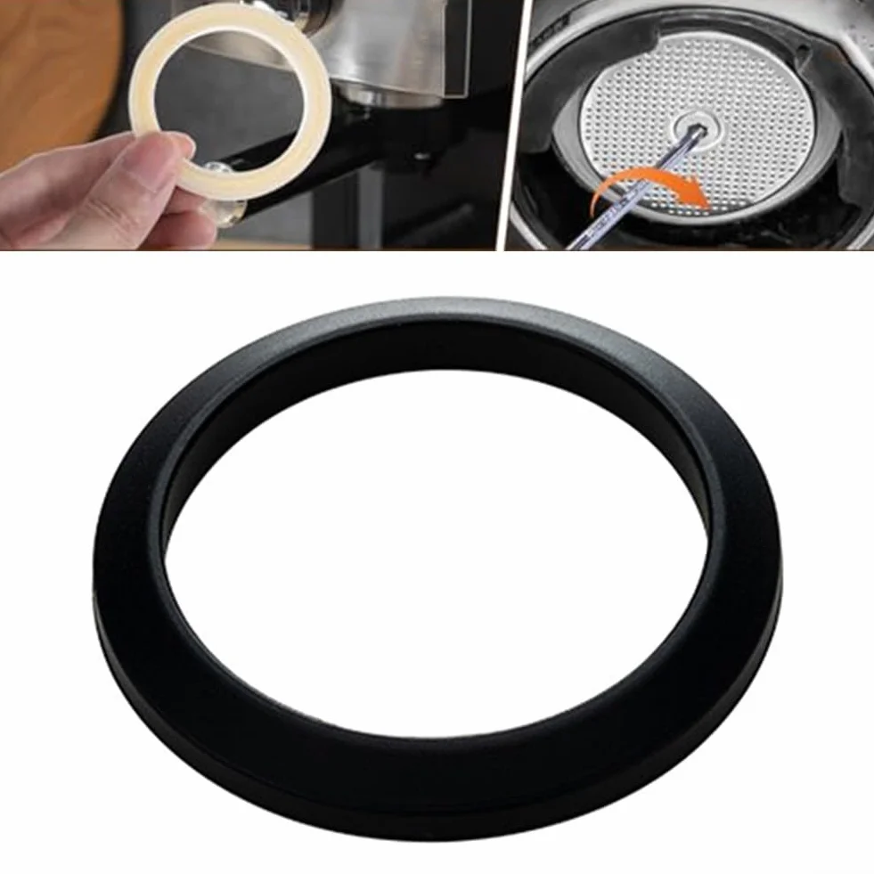 Anelli di tenuta in silicone per teste di macchine da espresso, guarnizioni di ricambio resistenti al calore, compatibili con serie 8 e 9, per De'Longhi, (PLATI da 50 mm)