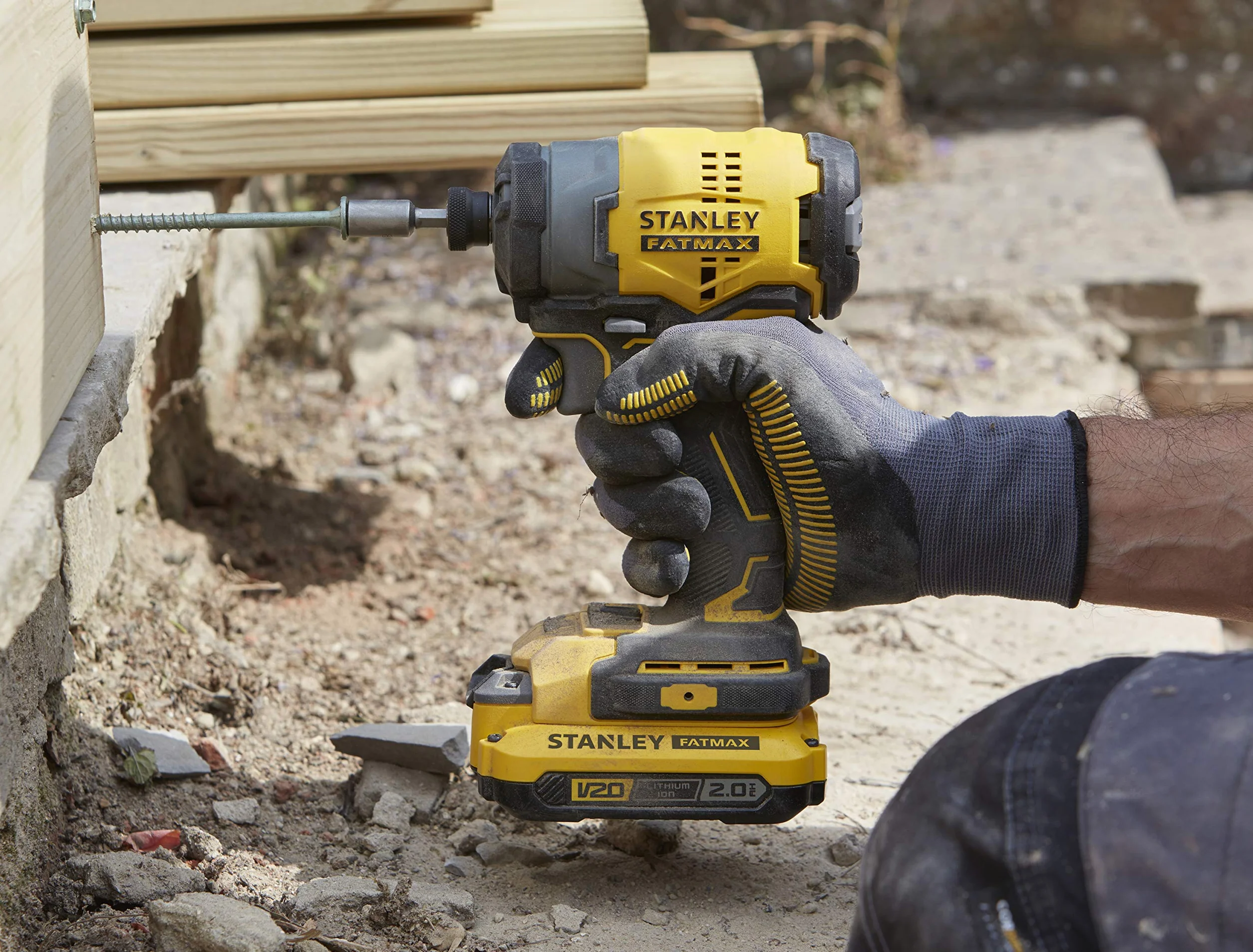 STANLEY FATMAX SFMCF810B-XJ Avvitatore ad Impulsi, 18 V