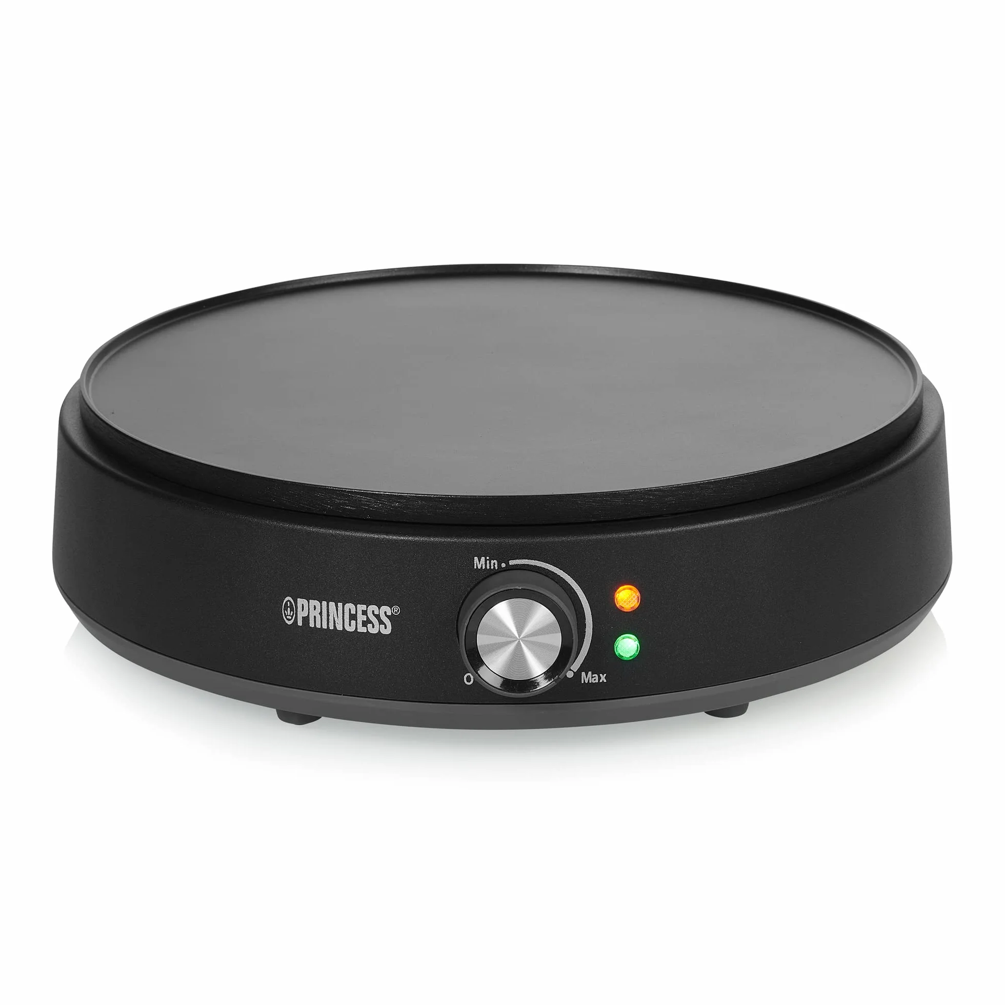Princess 492235 - Crêpe Deluxe, superficie di cottura ø 30 cm, termostato regolabile, rivestimento antiaderente, 1200 W
