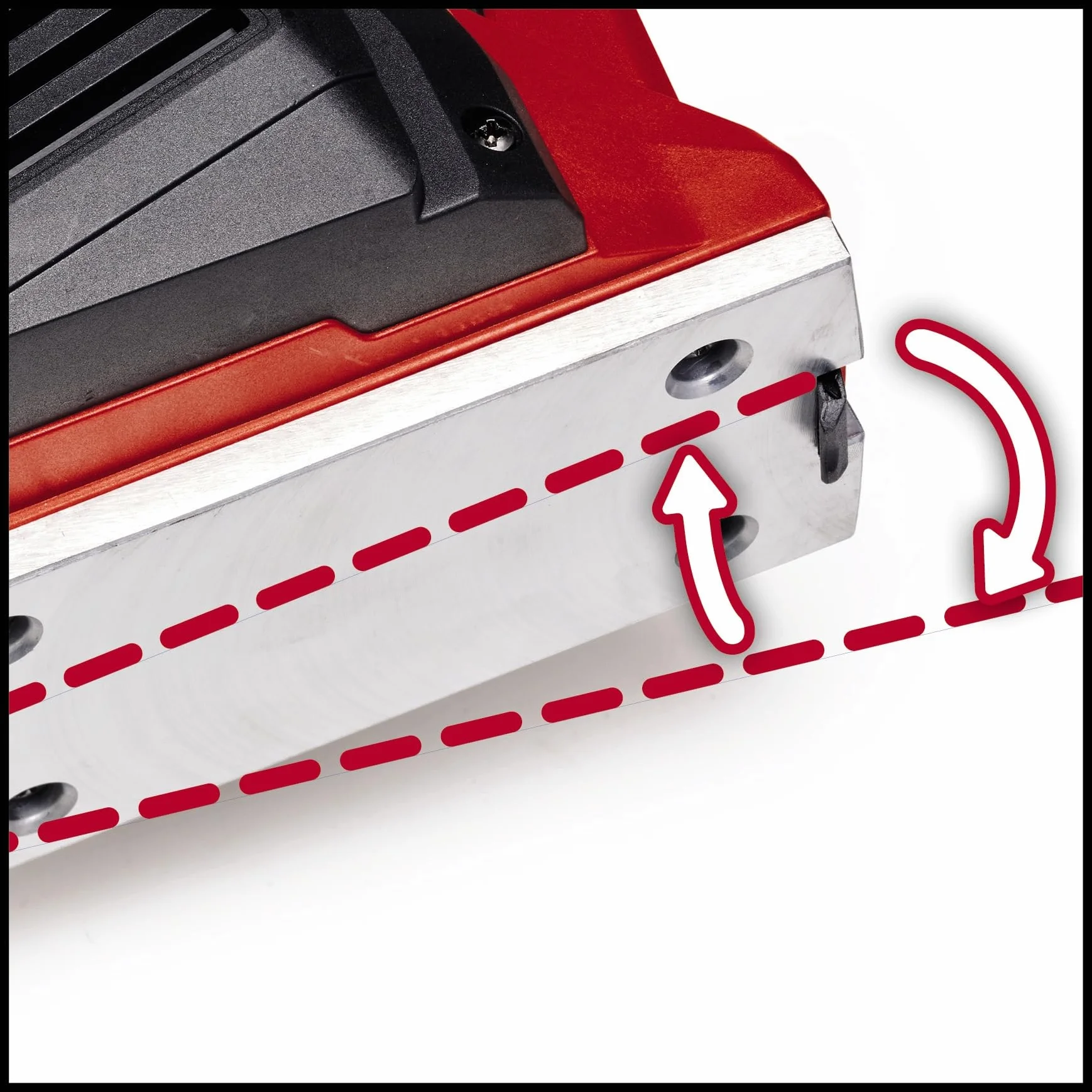 Einhell Pialletto elettrico TE-PL 920 (920 W, profondità di taglio max. 3,5 mm, grande albero della lama, pattino di parcheggio, incl. guida parallela, adattatore aspirazione e 2 lame reversibili TCT)