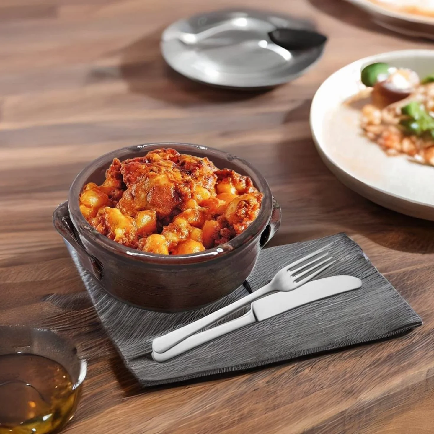 Tegamino Terrina Singolo in Terracotta cm 11 x 5,5 h Gnocchi Fusilli Pasta al Forno