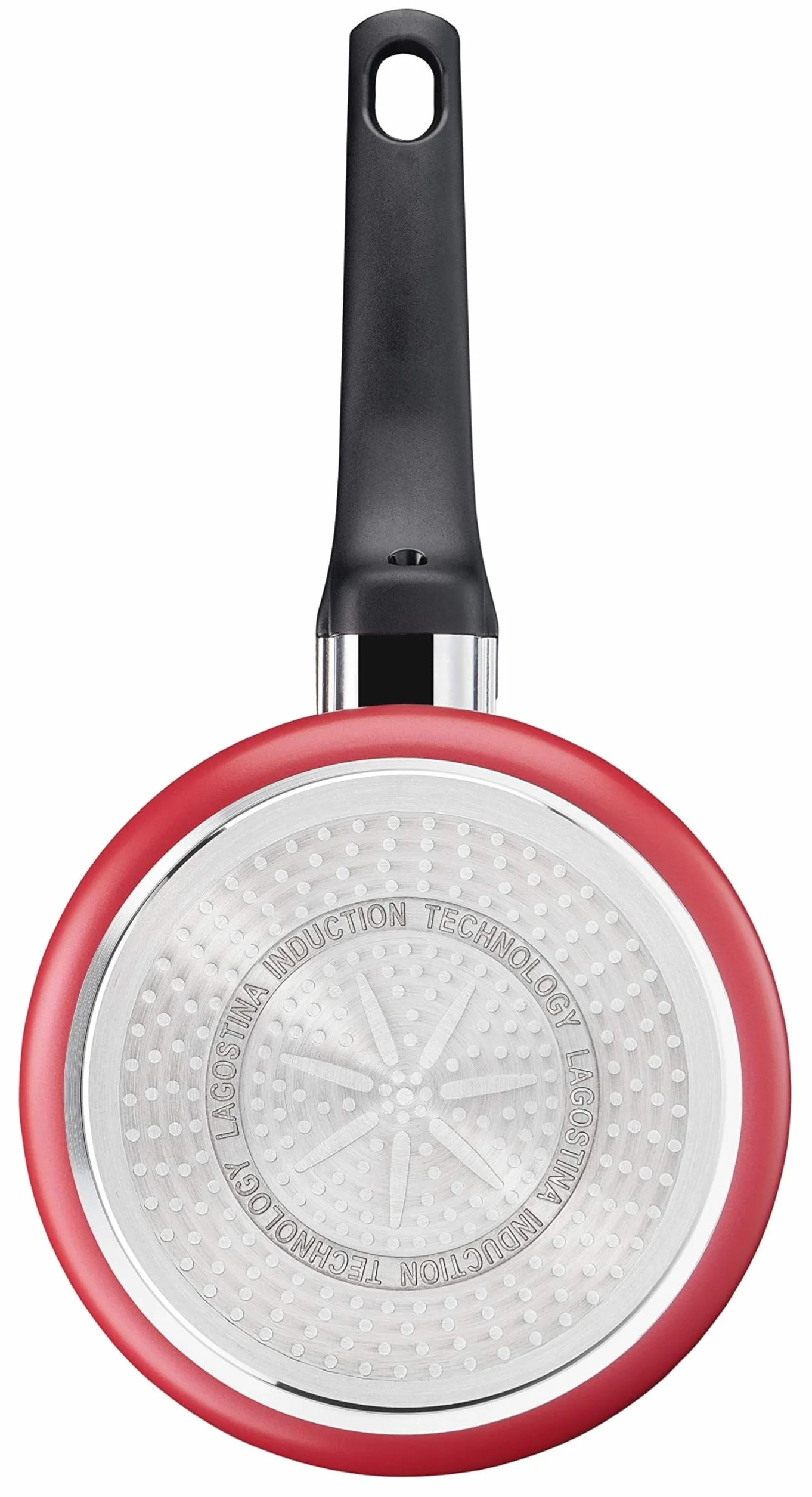 Lagostina Cucina Mediterranea Casseruola Fonda Antiaderente Alluminio Ø 18 cm Thermo-Signal
