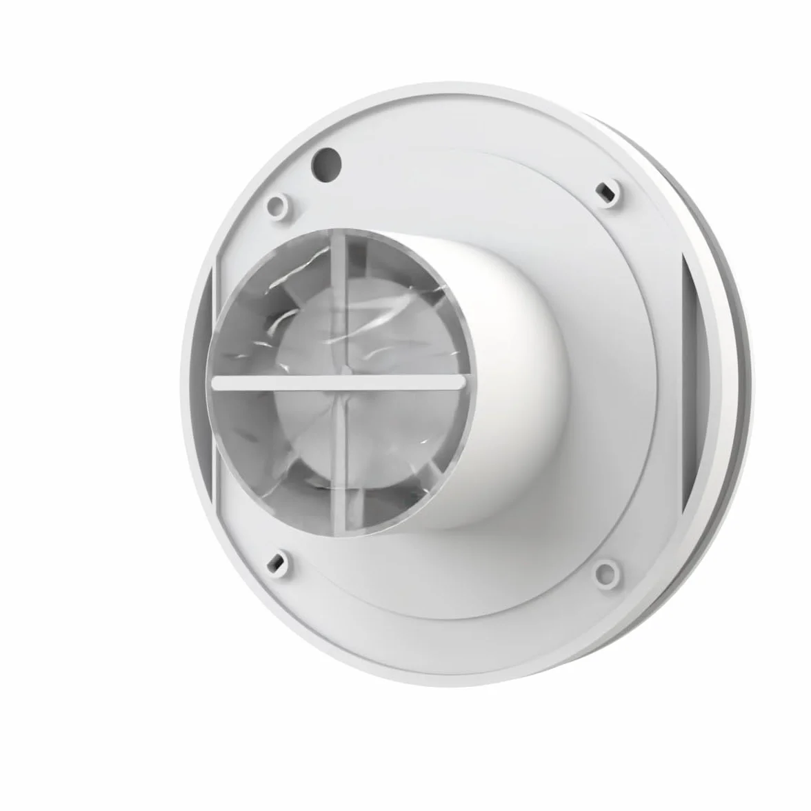 Aspiratore WIFI da parete ad aspirazione assiale serie Ario W 230Vac Bianco Foro Ø90