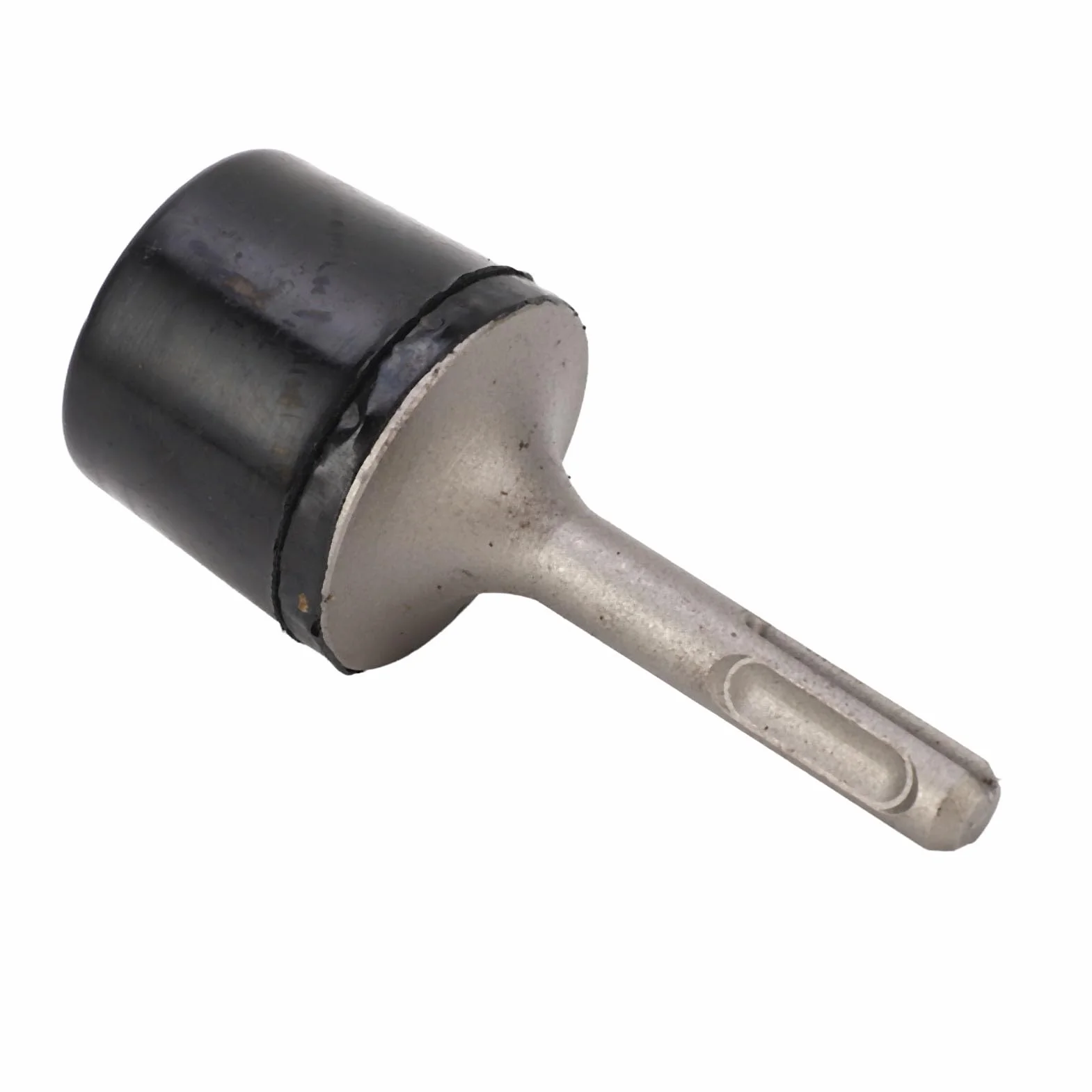 Power Hammer Round Rubber 40CR Shank Trapano Elettrico Hammer Power Tool Attachment Scheda di Installazione Grip Tool per la Costruzione di Pavimenti in Piastrelle di Ceramica
