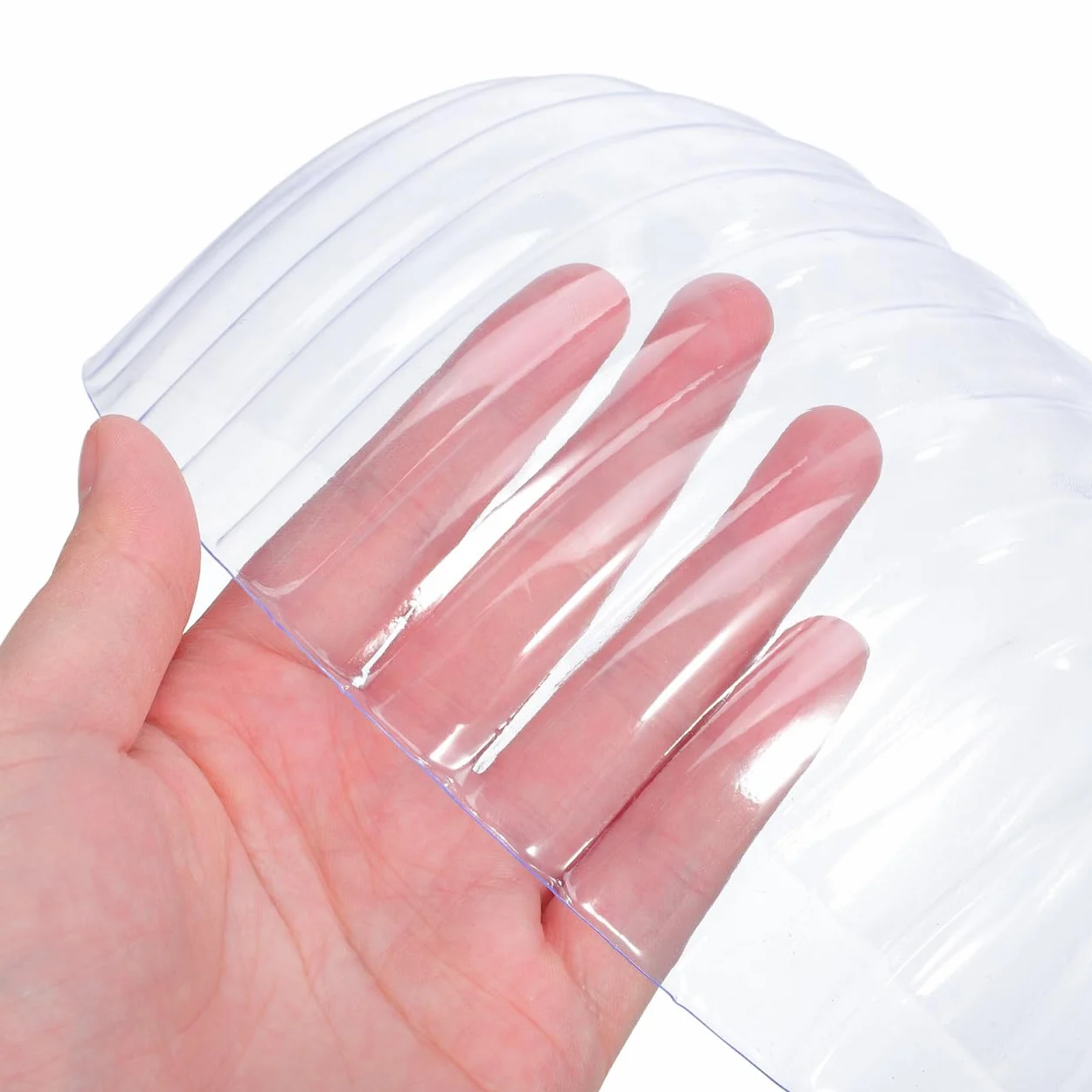 Modellatore per Cappelli Supporto per Cappello Piatto in PVC Set da 10 Pezzi Porta Cappelli da Esposizione Leggero e Resistente per Organizzazione Casalinga o Negozi
