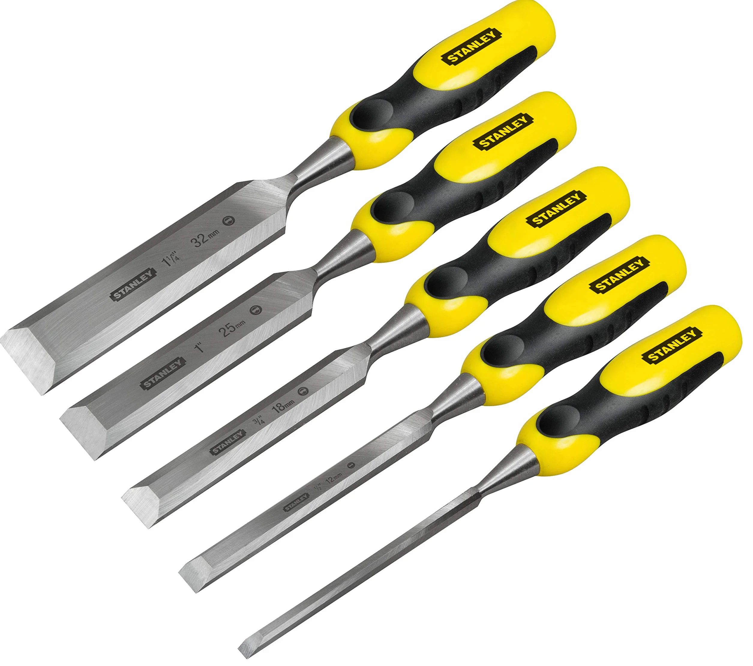 STANLEY 5-16-421 Set 5 scalpelli per legno.