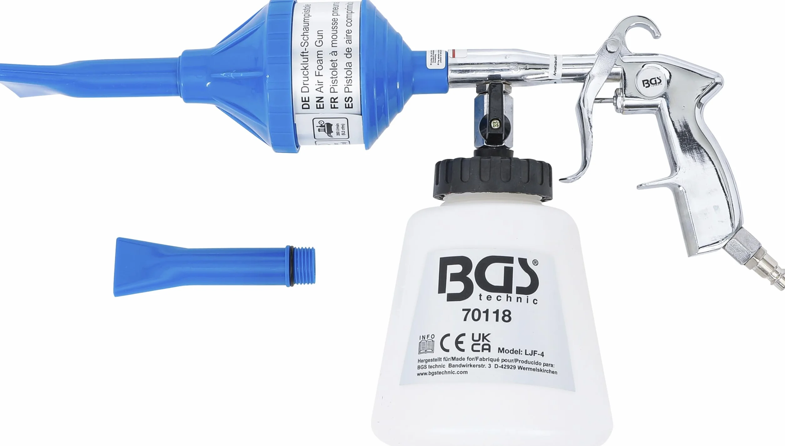 BGS 70118 | Pistola ad aria compressa per schiuma
