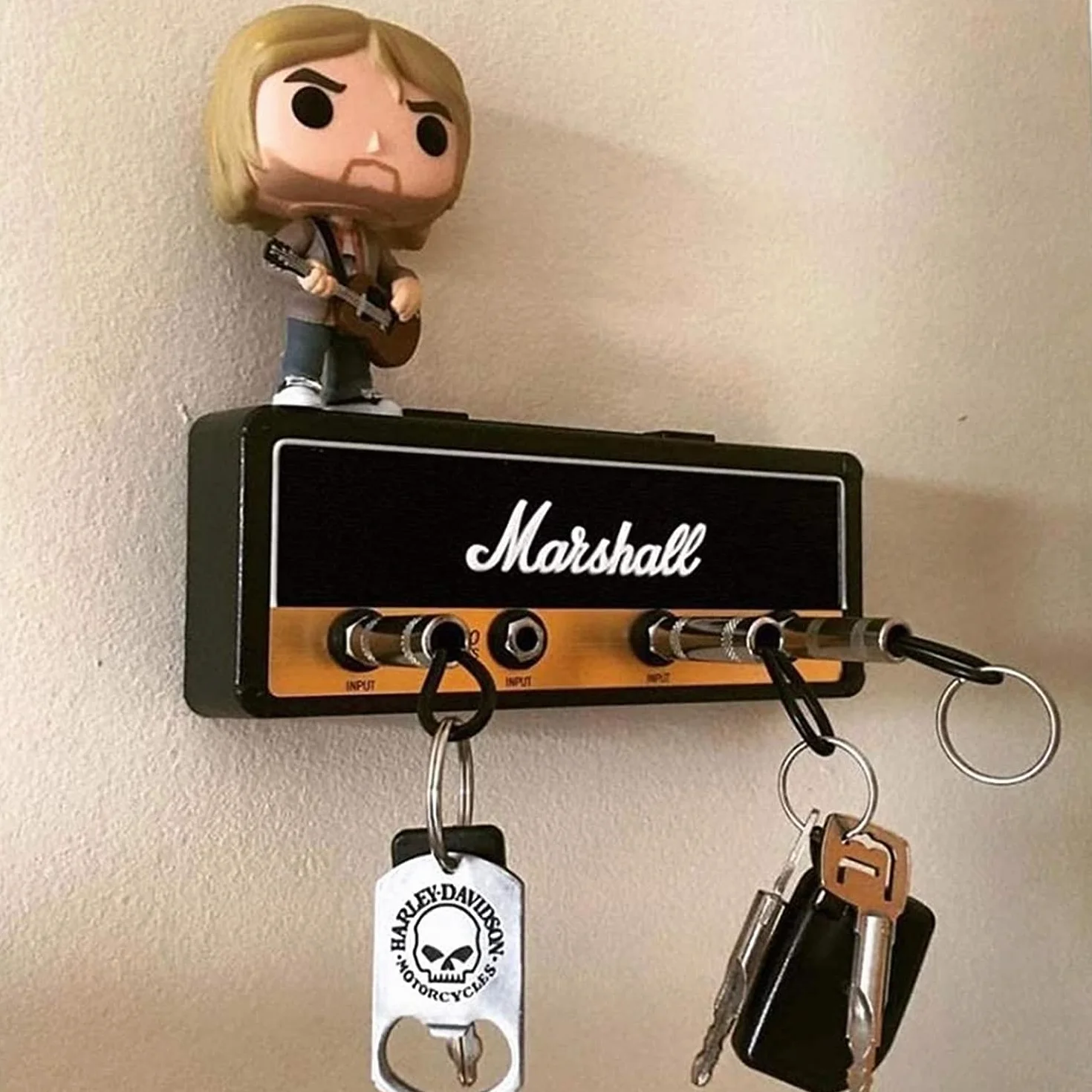 Marshall Jack Rack 2.0 Portachiavi Chitarra Gancio Montaggio a Parete