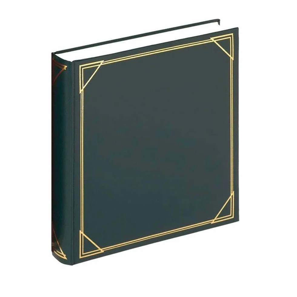 Album Fotografico Verde 30x30 cm Similpelle Goffrata Walther Design MX-200-A
