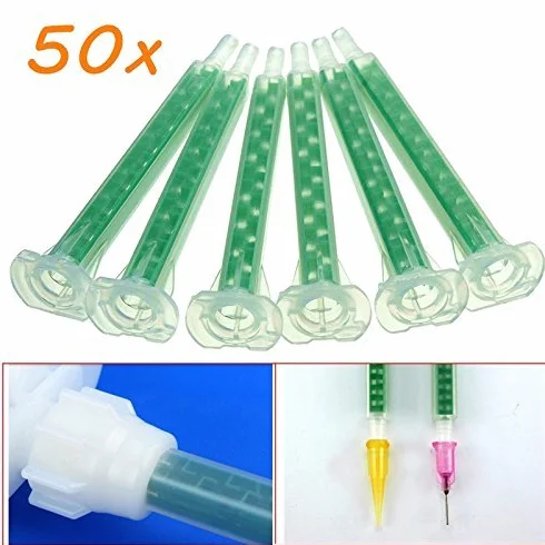 50 Pezzi F6-16 Verde Ab Colla Miscelatore Tubo Bocca Statica Sezione 16 Ugelli