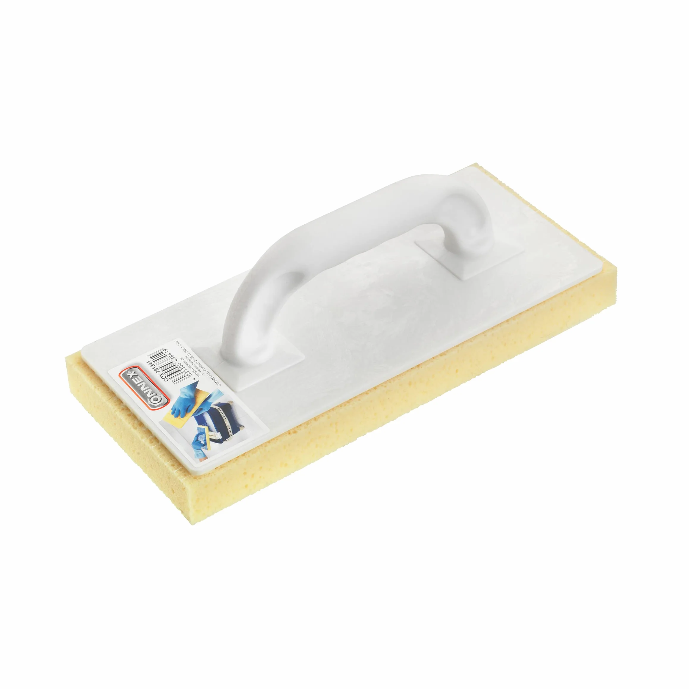 Connex COX781341 - Frattone per pulizia piastrelle con spugna in microfibra