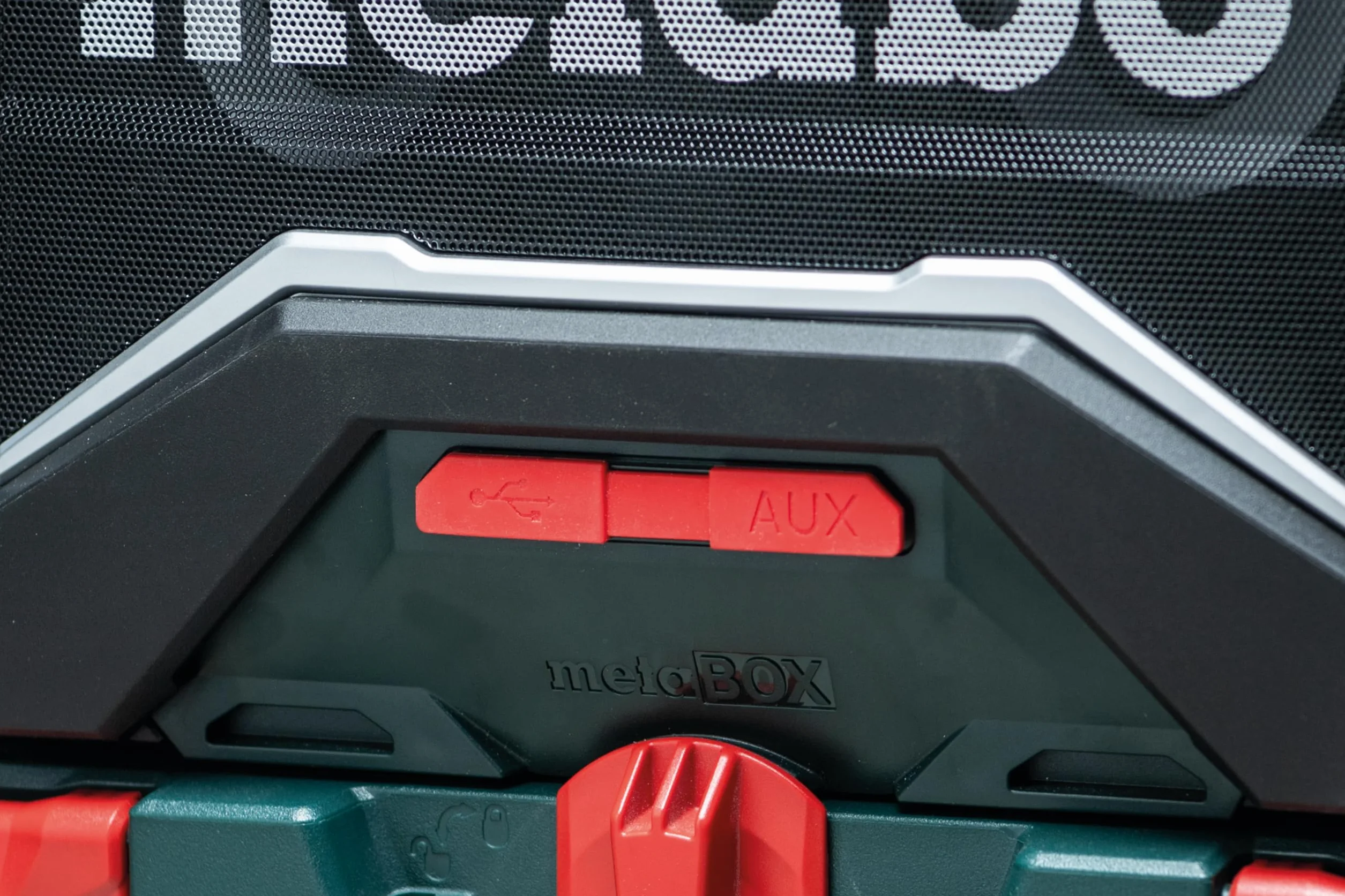 Metabo Radio da cantiere RC 12-18 32 W BT DAB+, 18 V, con Bluetooth e AUX, classe di protezione IP 54, radio 600779850