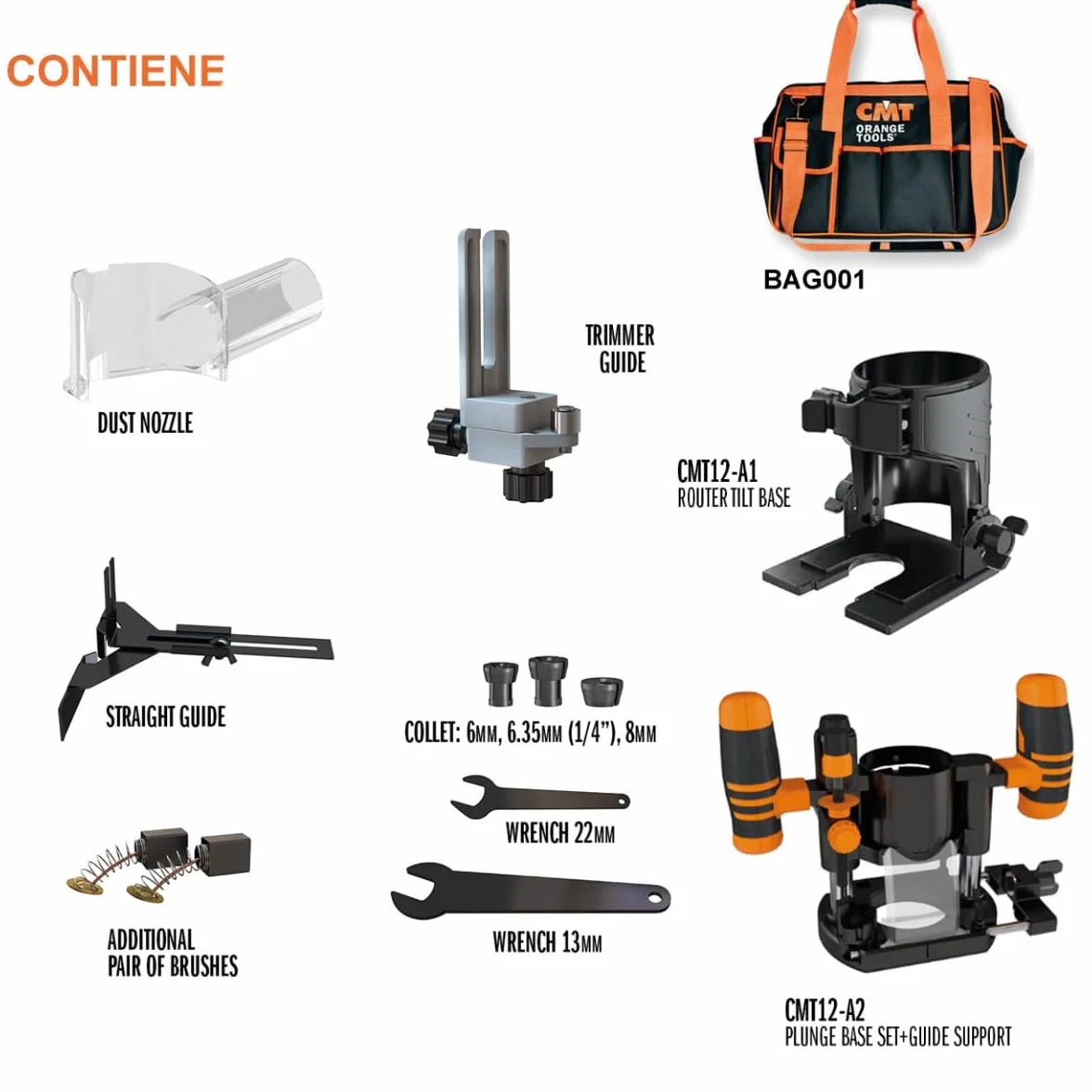 KIT RIFILATORE 710W COMPLETO CMT12-K1