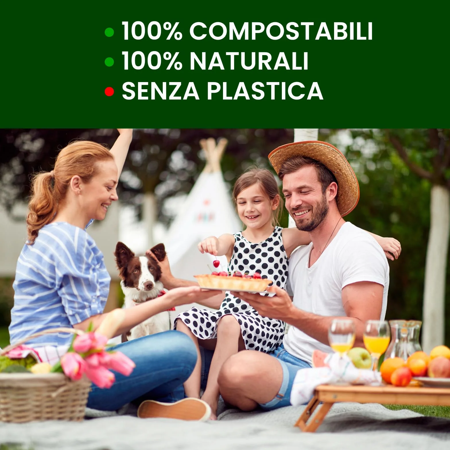 Cannucce Larghe Jumbo Nero 15 cm x 8 mm - 100% Biodegradabili Compostabili Riutilizzabili Made in Italy