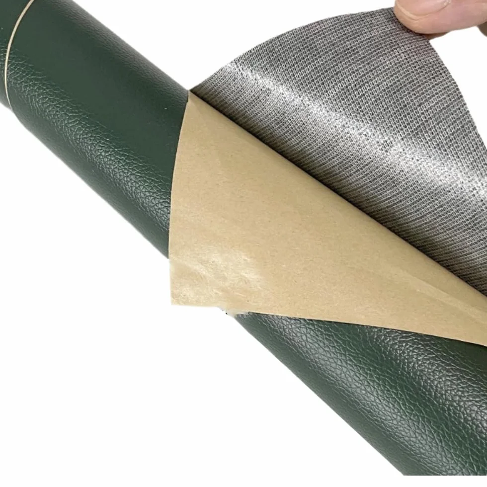 Toppa autoadesiva in pelle PU 20x30 cm verde scuro per riparazione sedili auto divani