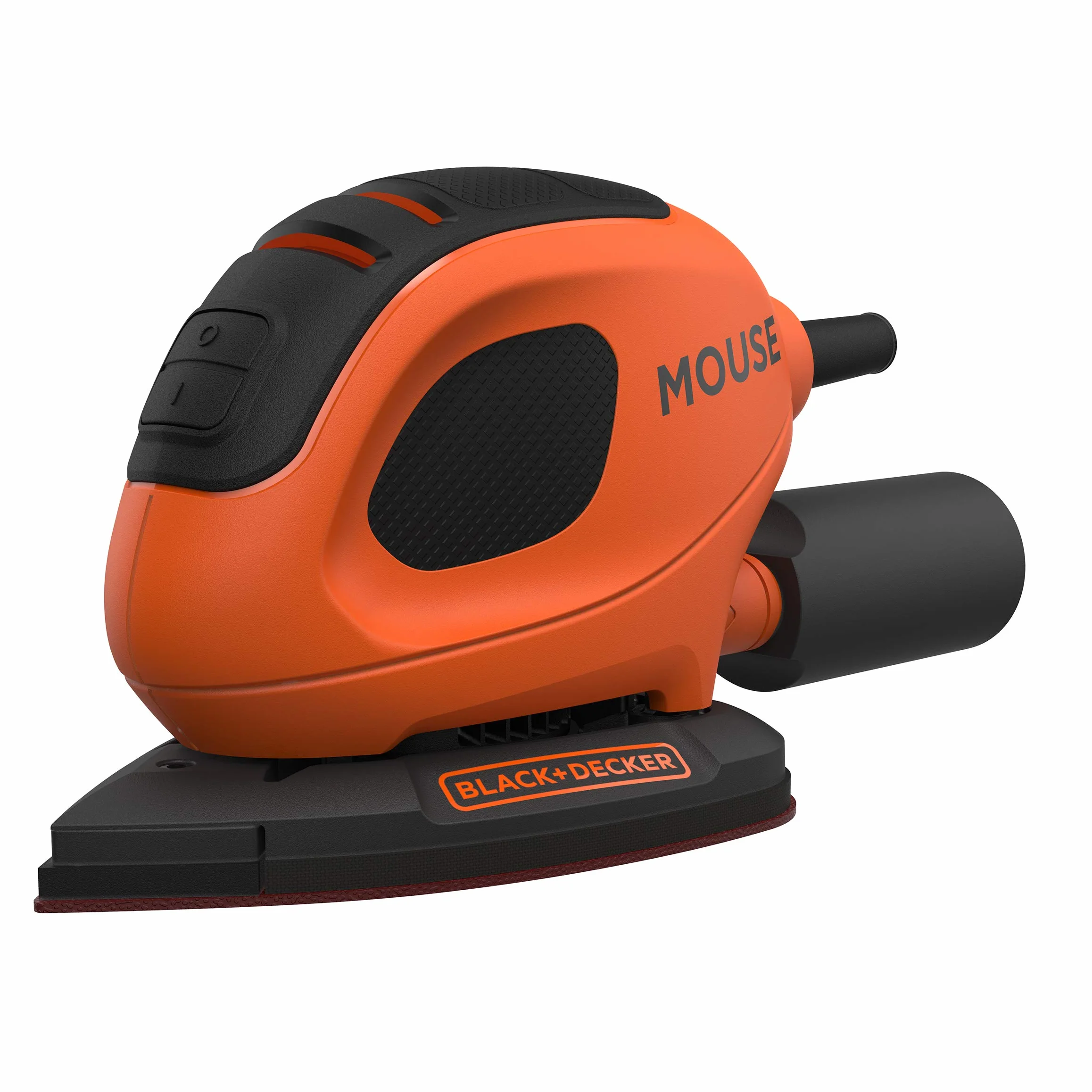 Black+Decker BEW230-QS - Disco abrasivo triangolare Mouse, 55 Watt, 133 x 95 mm