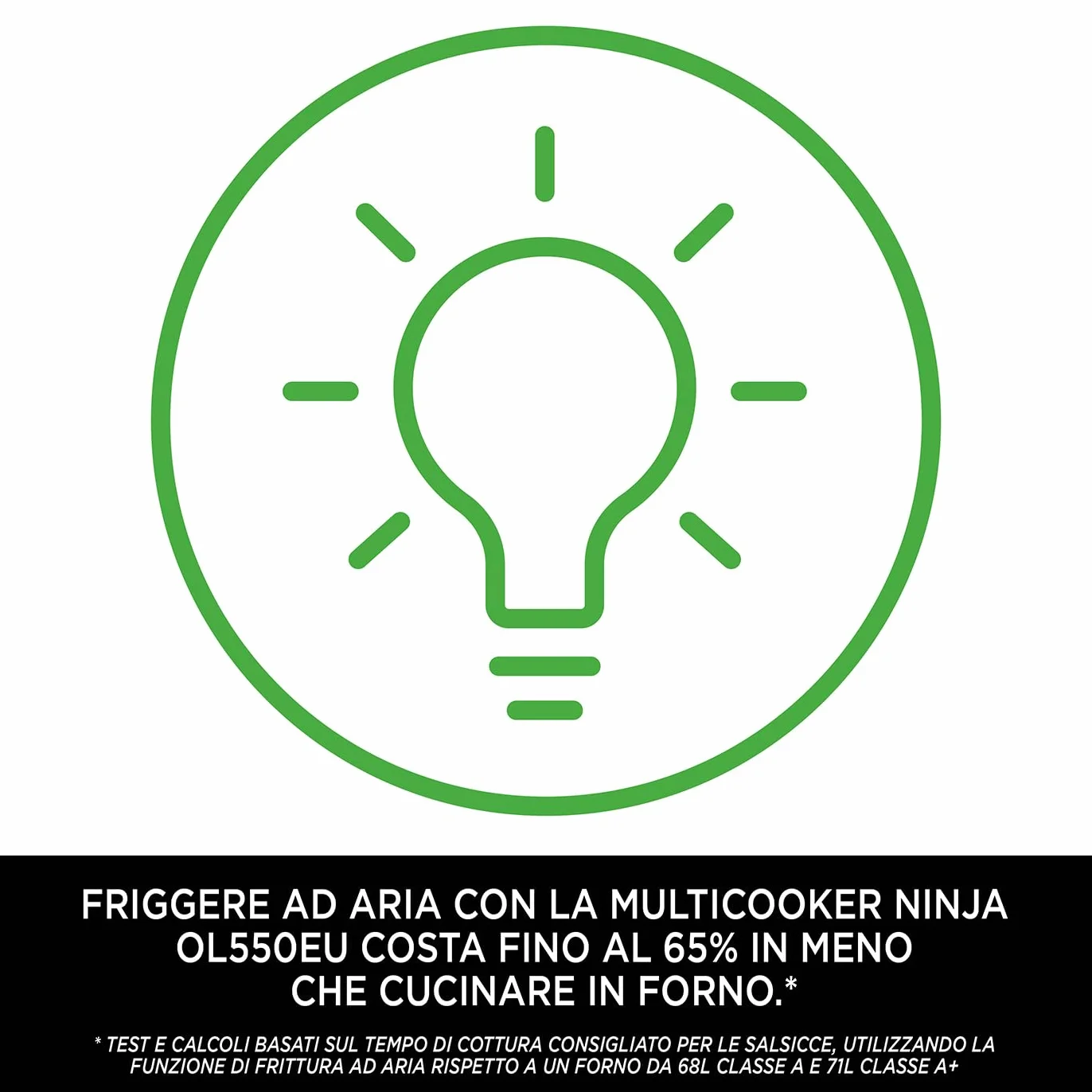 Ninja Foodi Multicooker con Coperchio SmartLid, 11 Funzioni di Cottura Intelligente, 6L, Pentola a Pressione, Friggitrice ad Aria, Cottura a Vapore, Lenta, al Forno, Griglia, Acciaio Inox, OL550EU