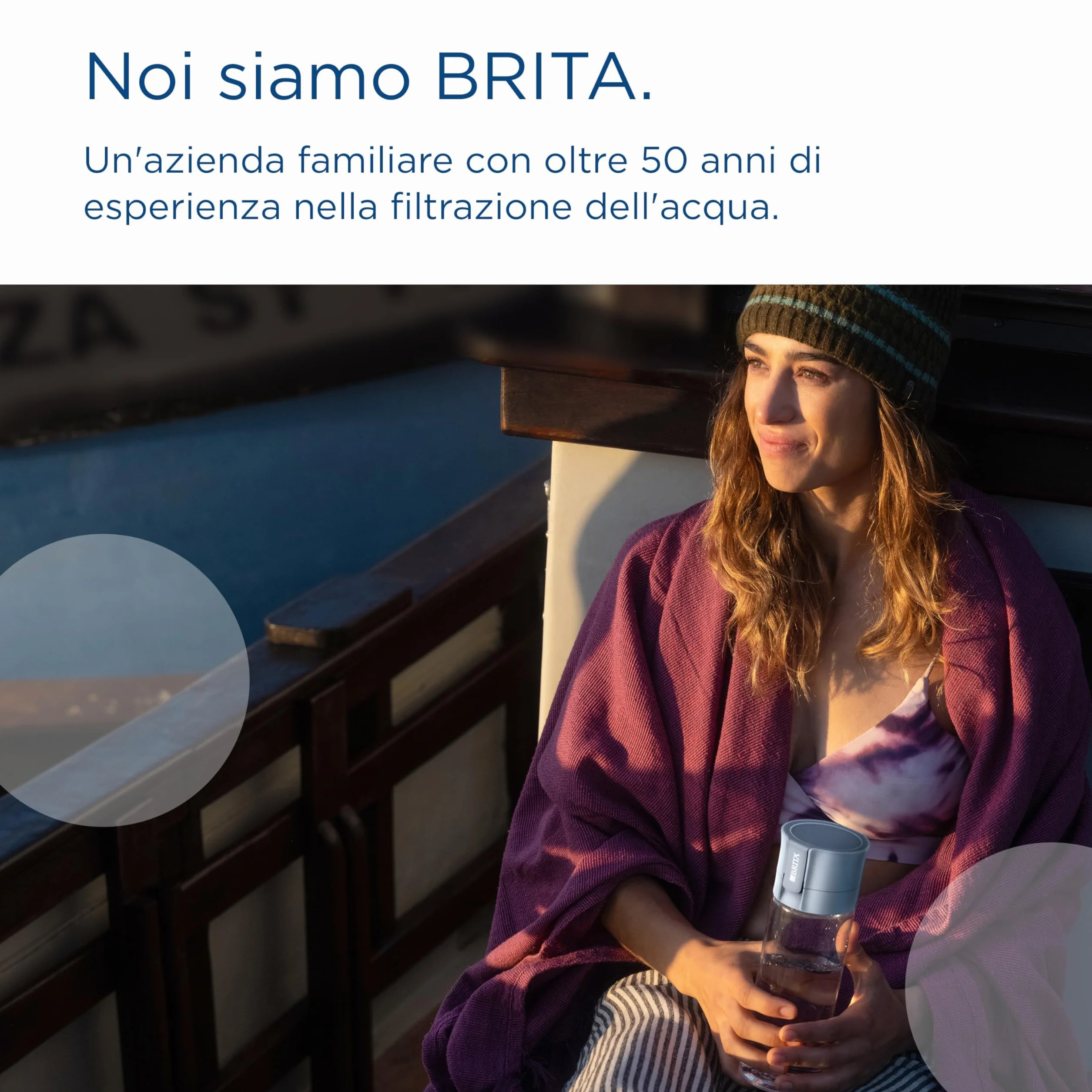 BRITA MicroDisc confezione da 3 - Dischi filtranti di ricambio per bottiglie e borracce filtranti