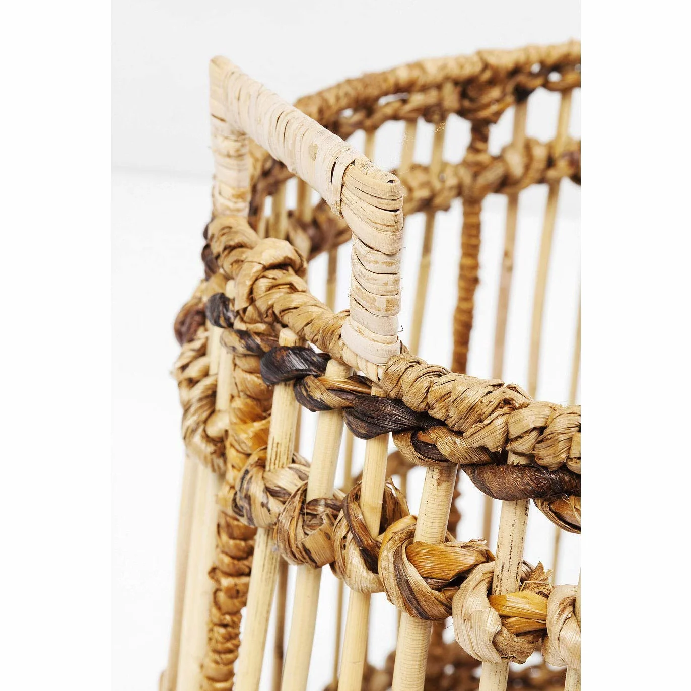 Kare Cestino Village Handle Ø 51 cm Naturale