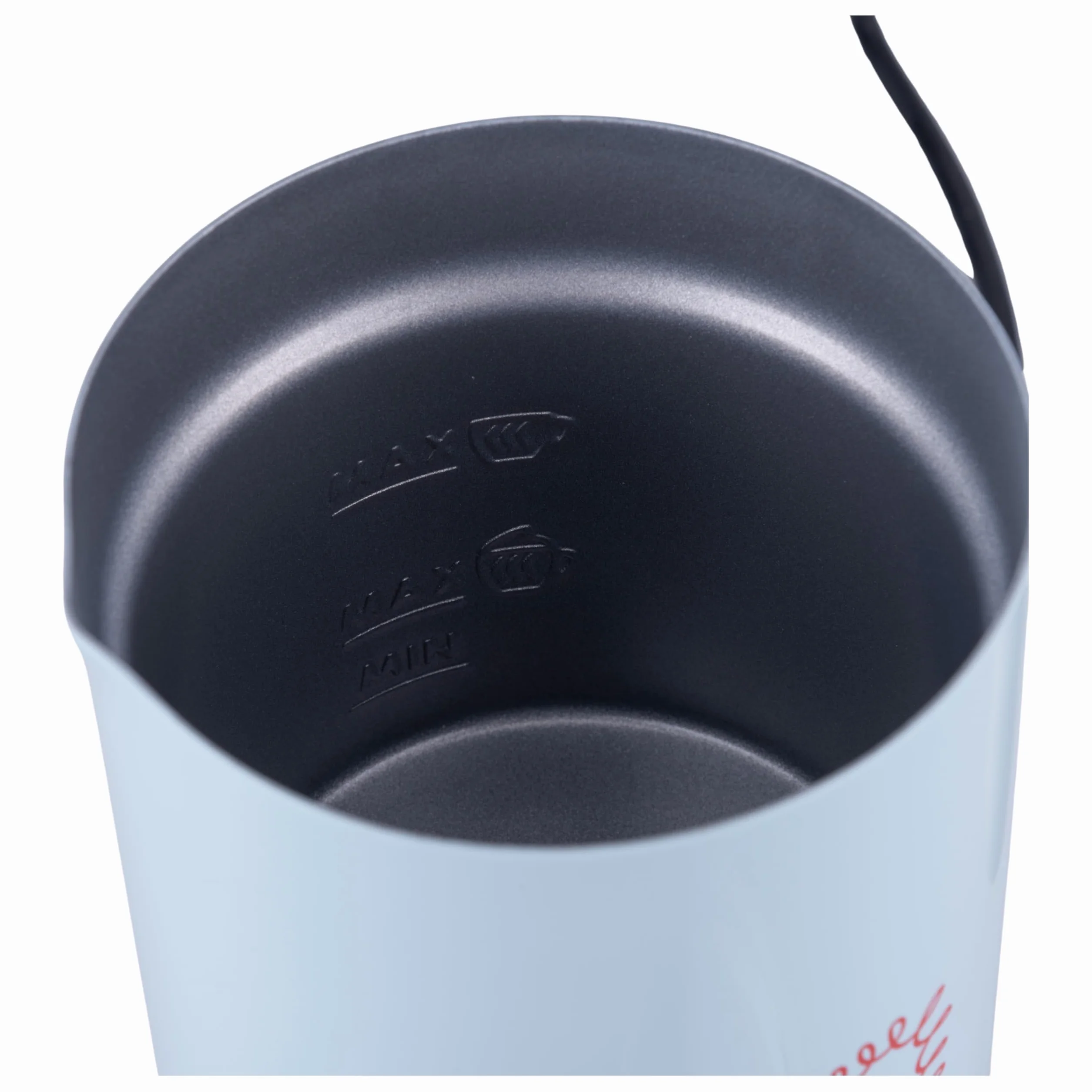Cappuccinatore in acciaio inox, monta e scalda, 500 W, avorio, More Amor