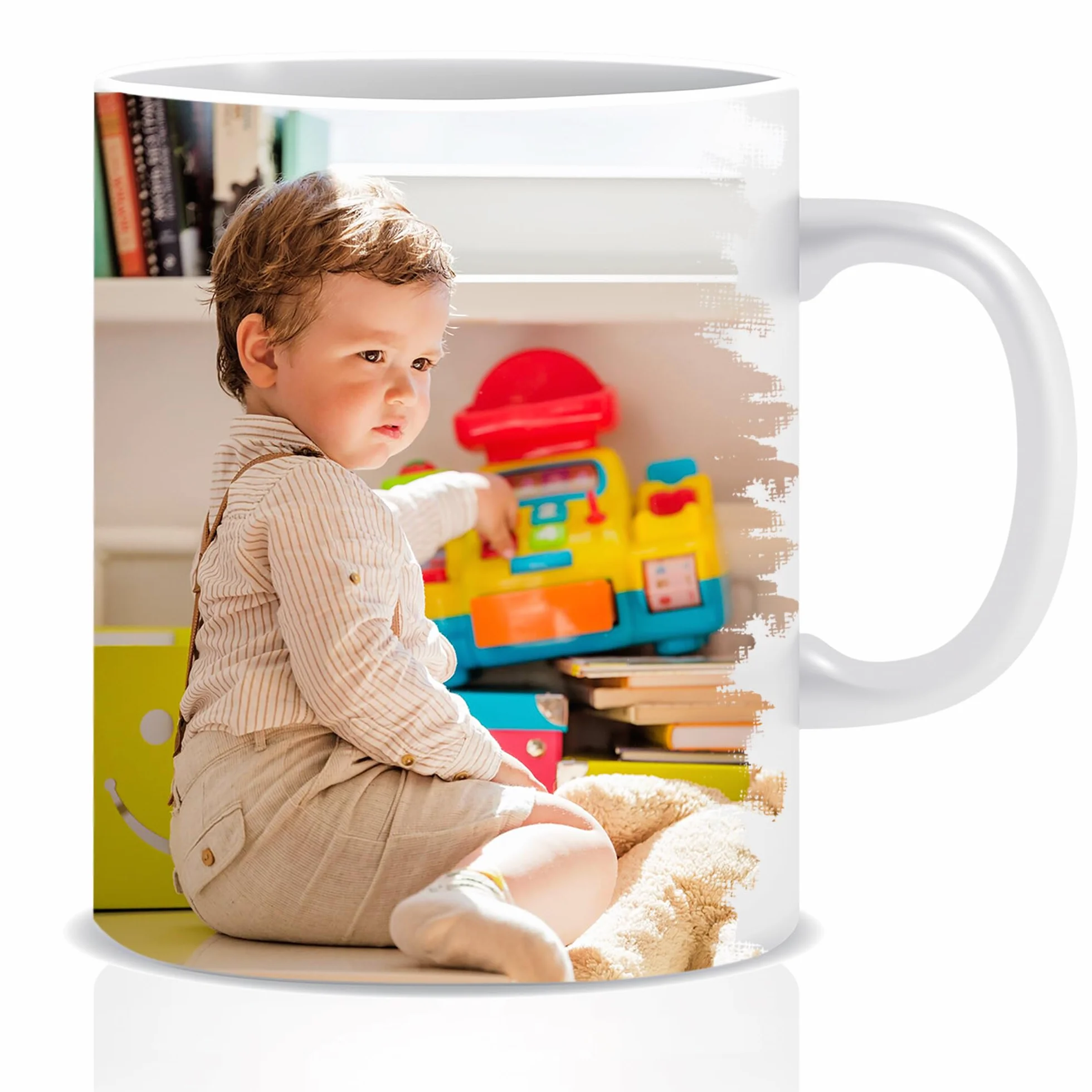 Tazza Personalizzata 325 ML Ceramica 3 Foto Made in Italy Idea Regalo Compleanno