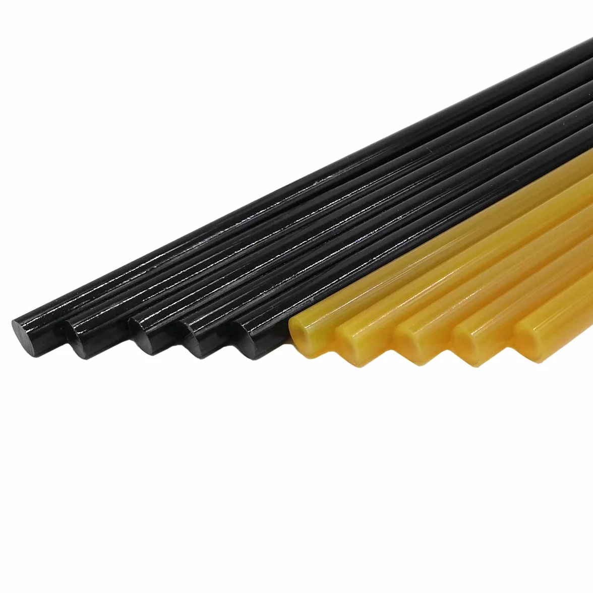 bastoncini di colla per rimozione ammaccature senza vernice, 10 bastoncini di colla a caldo per auto riparazione carrozzeria senza vernice per rimozione ammaccature (11 x 270 mm)
