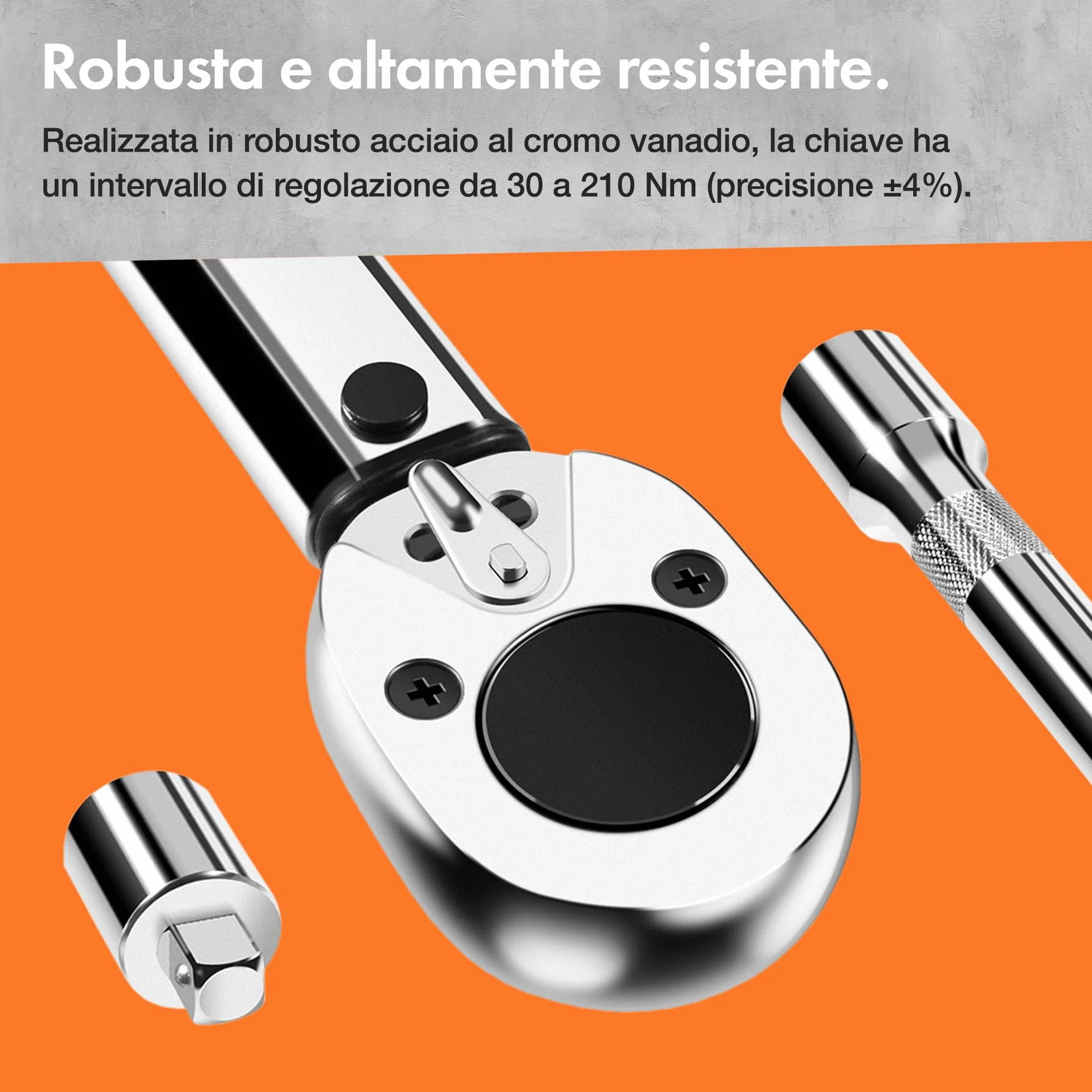 VonHaus Pistola per Rivetti - Set di Pinze per Rivetti Manuali con 7 Mandrini M3-M12 e 150 Rivnut