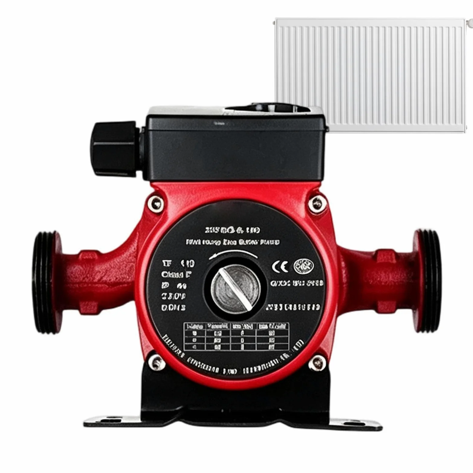 Pompa Di Circolazione Di Acqua Calda Strumento Termoresistente 3 Velocità | Pompa Di Ricircolo Per Riscaldatore Di Acqua Per Riscaldamento A Pavimento Radiatori Caldaie Lavello Cucina Sotto-S