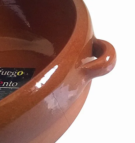 Pentola bombata Forno Terracotta Miele 28 cm