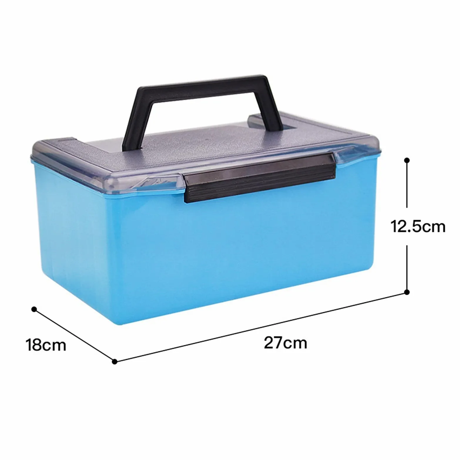 Scatola Portaoggetti per Ami da Pesca alla Carpa Accessori for Esca Box Grande capacità Portatile Box Portable Tool Box Esterno Box Box Organizer Accessori da Pesca Contenitore per Esche