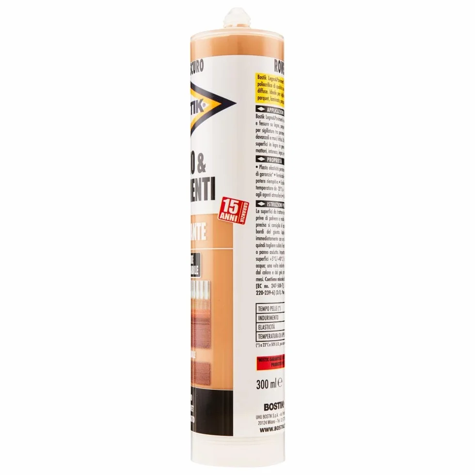 Bostik Bostik Legno&Pavimenti Sigillante Rovere Scuro cartuccia 300ml