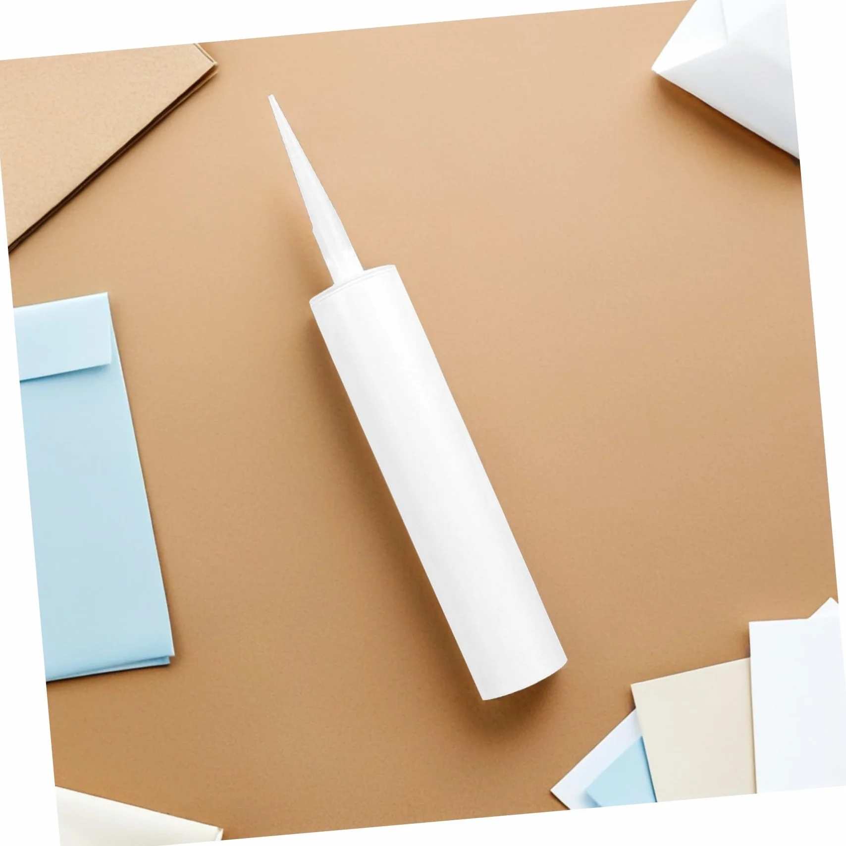 3pezzi Tubi Vuoti per Sigillanti Riutilizzabili Cartucce Siliconiche Vuote per Calafataggio e Riparazioni Design Resistente e Maneggevole per Crepe Piastrelle e Adesivi Casa
