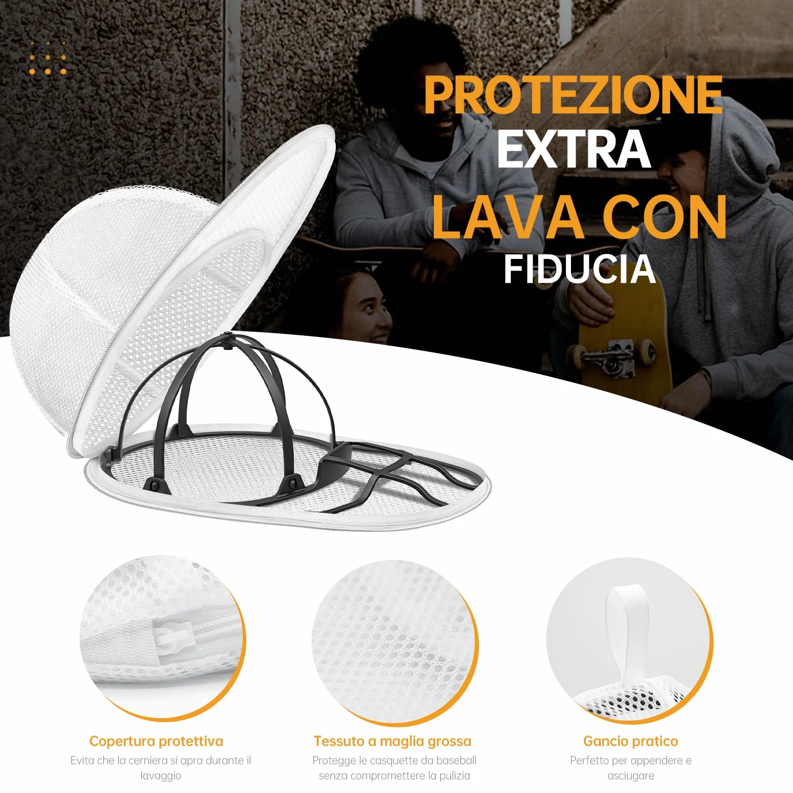 Lavaggio Cappello da Baseball Rondella per Cappelli Pulitore per Lavatrice e Lavastoviglie Supporto con Rack