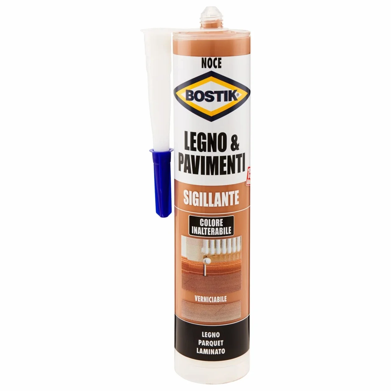 Bostik Legno&Pavimenti sigillante legno noce 300ml