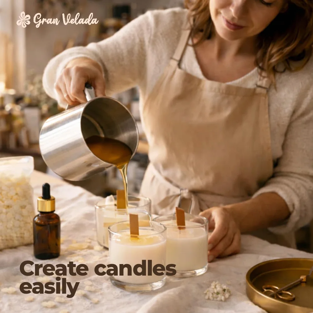 Gran Velada - Confezione risparmio essenze extra concentrate 3 x 50 ml | Essenze aromatiche per Mikados per saponi artigianali per candele profumate | Profumare Creazioni Aroma Durevole