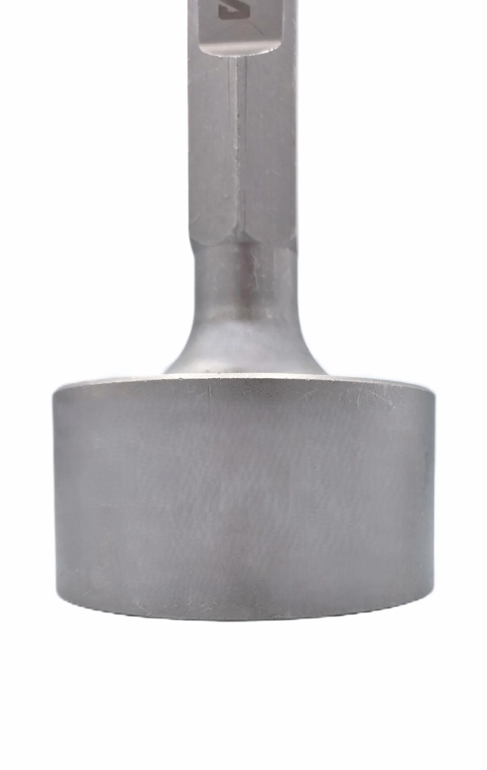 WERHE Battipalo per picchetti HEX28 Ø85mm 100x260mm – Robusto battitore per dispersori profondi e pali – Compatibile con martelli demolitori – Ausilio professionale per l’edilizia