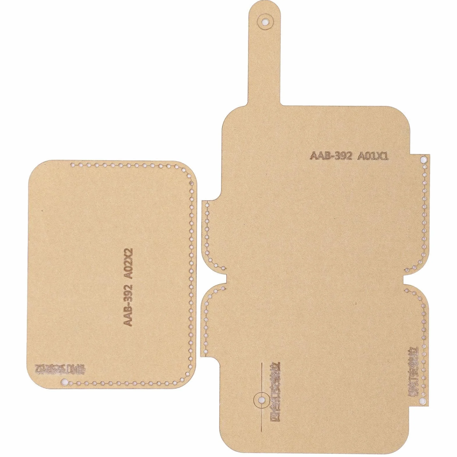Modello Di Borsa in Acrilico Stampo Artigianale in Pelle Acrilico Trasparente Stencil Artigianato in Pelle, Stencil Per Trapuntatura in Pelle Per Strumento Di Stampo Per Artigianato in Pelle Fai Da Te