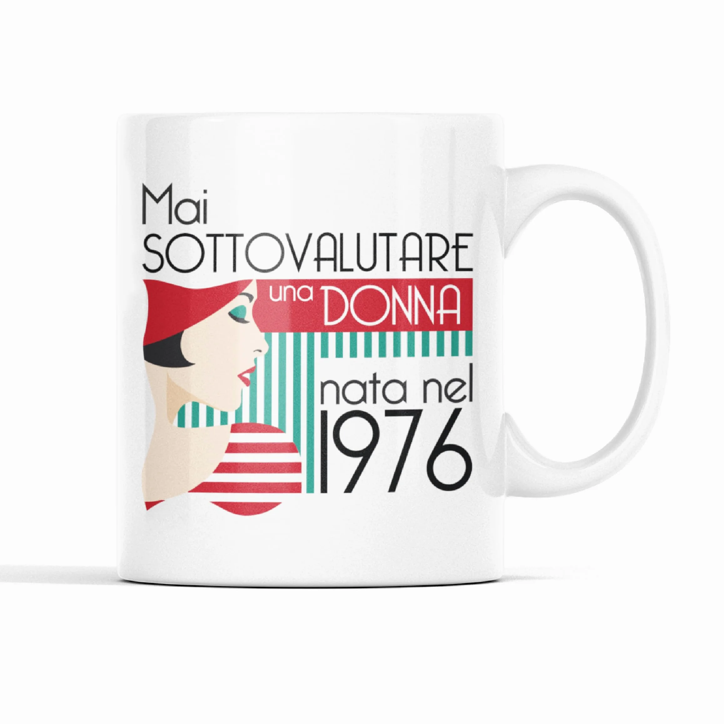 Gesar Tazza 50 Anni Donna Regalo Compleanno Idea Regalo Divertente Cinquantesimo