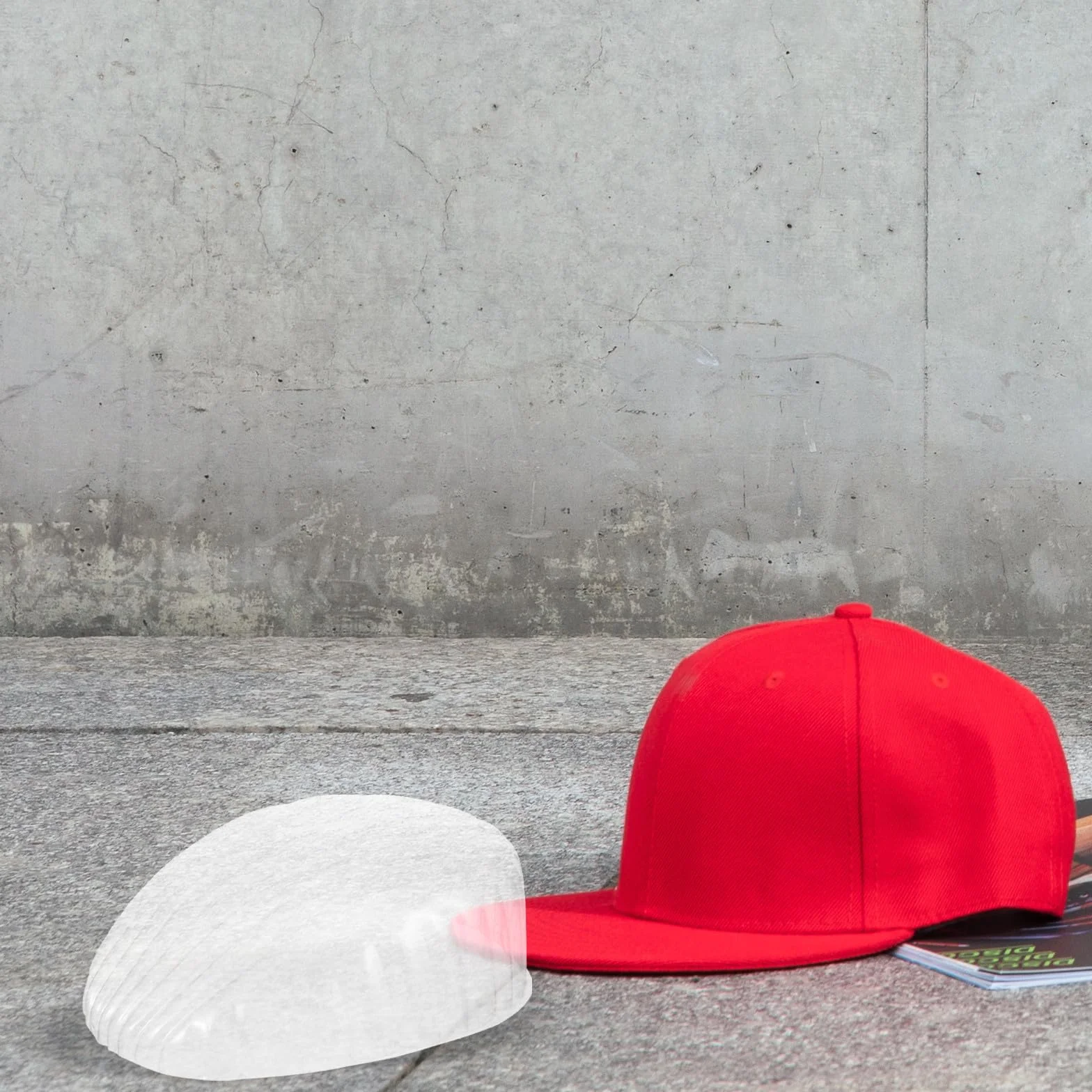 Veemoon Supporti per Cappelli in PVC 10 Pezzi Inserto Modellante per Cappellini da Baseball e Berretti Porta-Berretti Interno Uomo Donna per Conservazione e Esposizione Abbigliamento