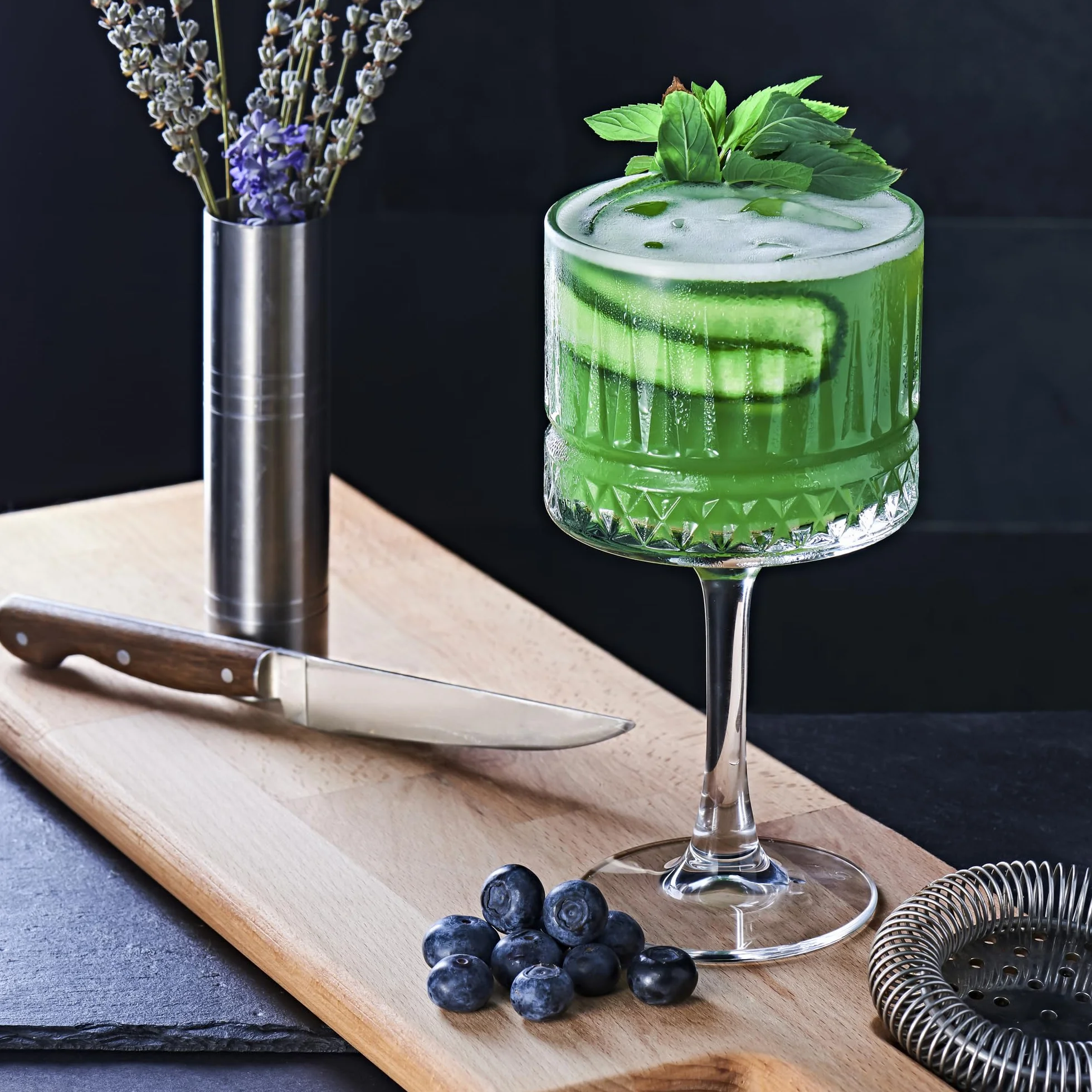 Pasabahce Elysia Bicchieri da Cocktail Set 4 Pezzi Vetro Trasparente 500 cc