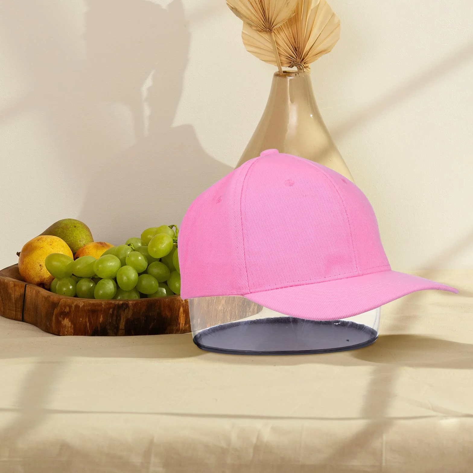 Porta Cappelli Gonfiabile in Pvc 2 Pezzi Design a Cupola Leggero per Cappelli Rotondi, Organizzatore Anti Deformazione per Esposizione in Negozio